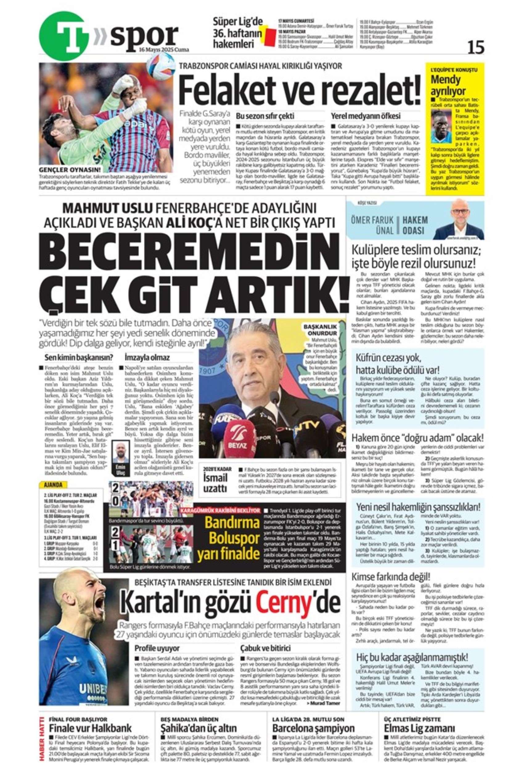 Sporda günün manşetleri... Osimhen Gaziantep dönüşü müjdeyi verdi: Galatasaray'ın çılgın planı!