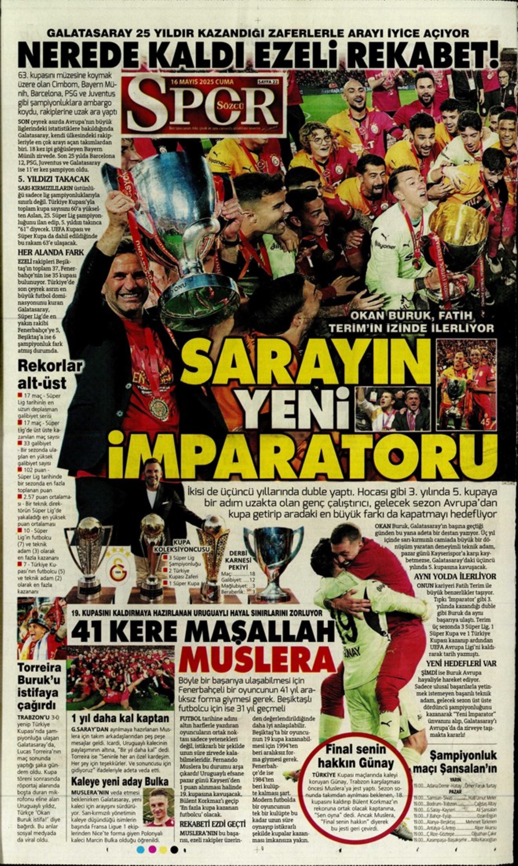 Sporda günün manşetleri... Osimhen Gaziantep dönüşü müjdeyi verdi: Galatasaray'ın çılgın planı!