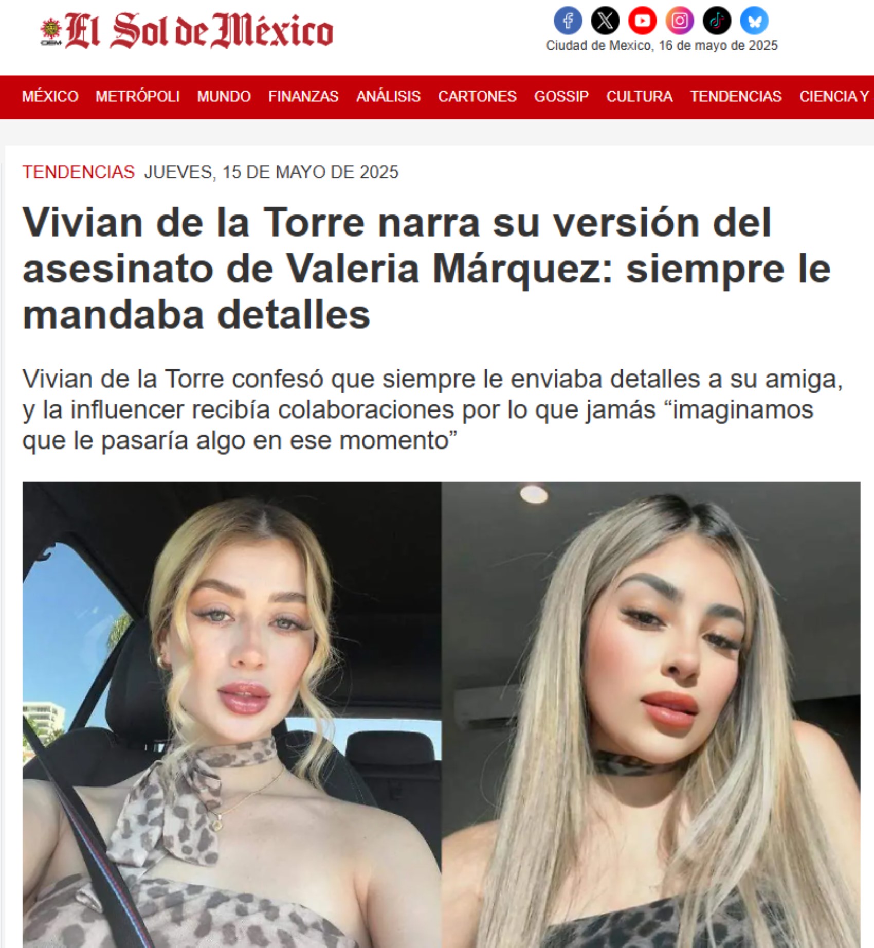 Meksika'da kadın cinayetleri artıyor: Valeria Márquez'in ölümü toplumsal tepkiyi büyüttü