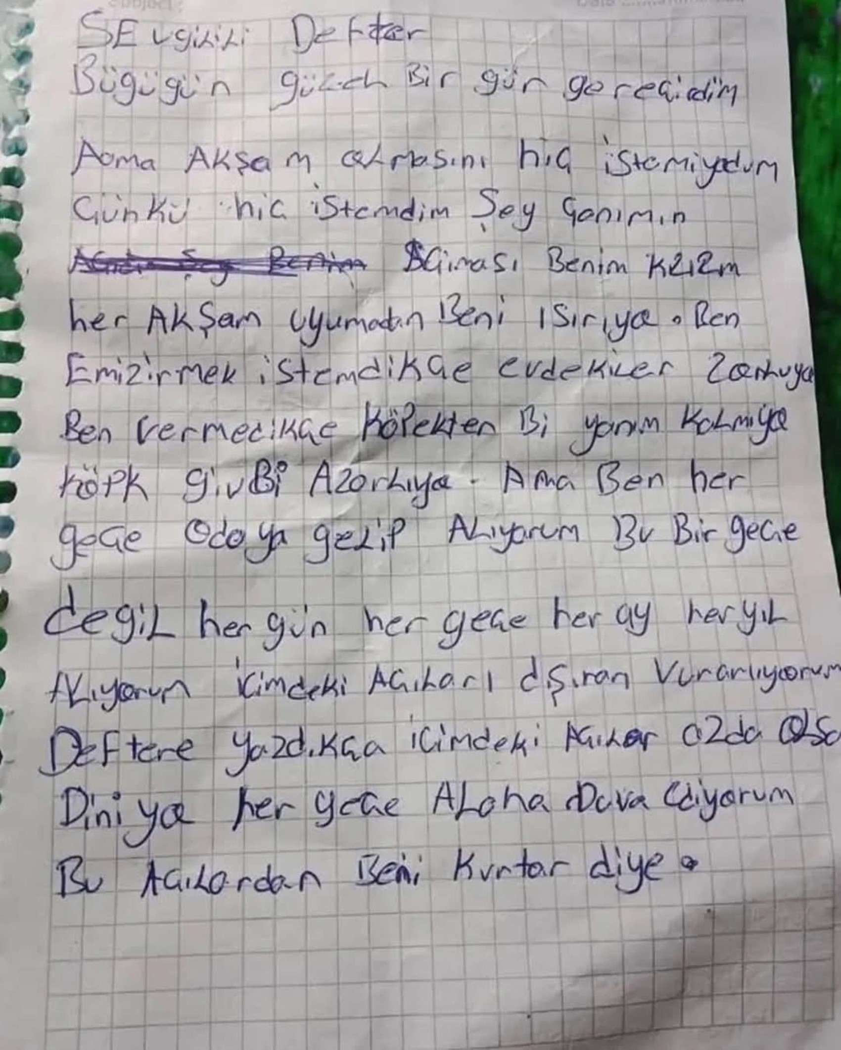 Anneler Günü'nde yaşamına son veren genç kadının notları ortaya çıktı: Kızım için katlandım