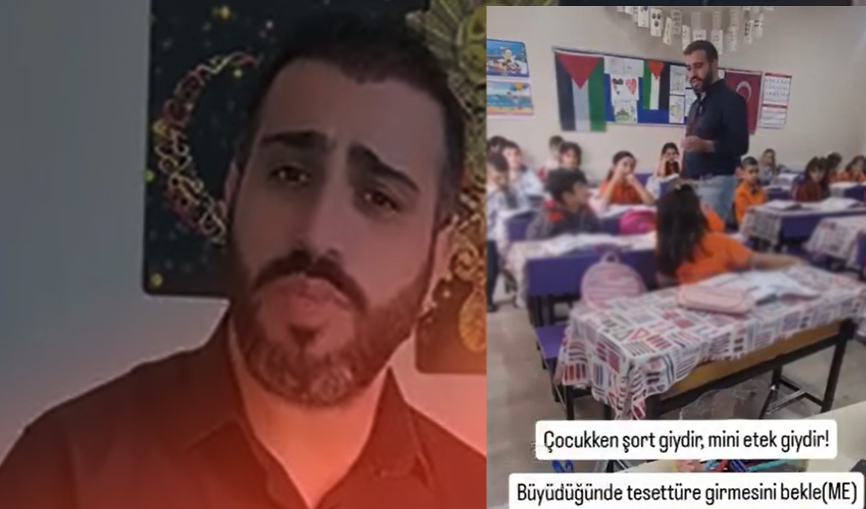 Sınıf öğretmeni çocukların şort giymelerini 'edepsizlik' olarak yorumladı: 'Depremin sebebi fuhuş' çıkışı Sınıf öğretmeni çocukların şort giymelerini 'edepsizlik' olarak yorumladı: 'Depremin sebebi fuhuş' çıkışı
