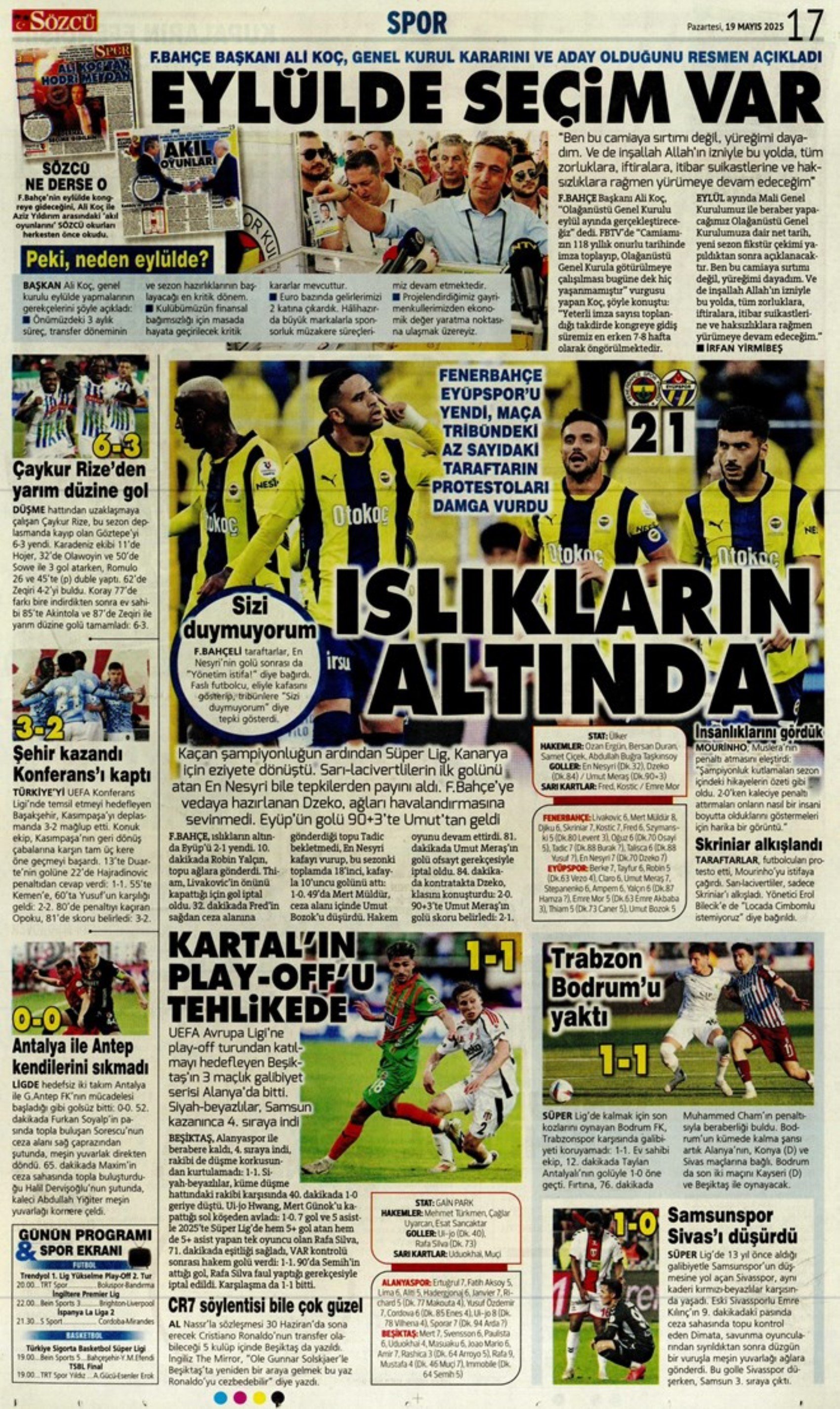 Sporda günün manşetleri... Galatasaray 5.yıldızı taktı: Okan Buruk yeni hedefi açıkladı