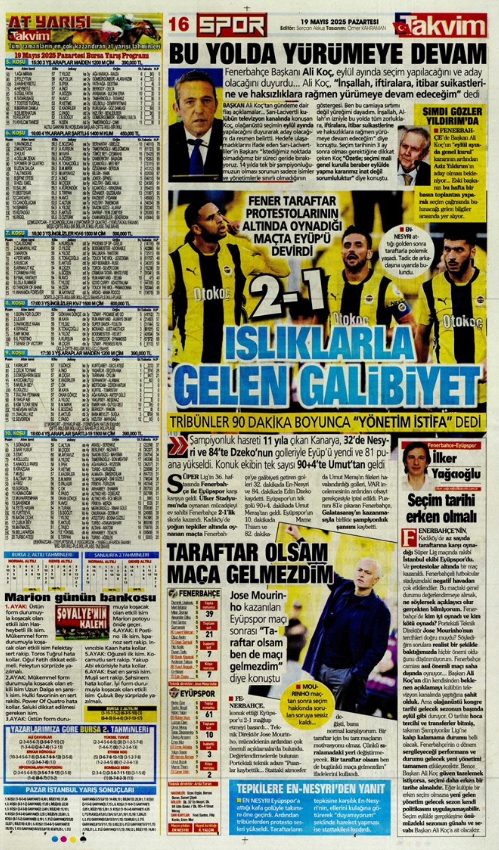 Sporda günün manşetleri... Galatasaray 5.yıldızı taktı: Okan Buruk yeni hedefi açıkladı