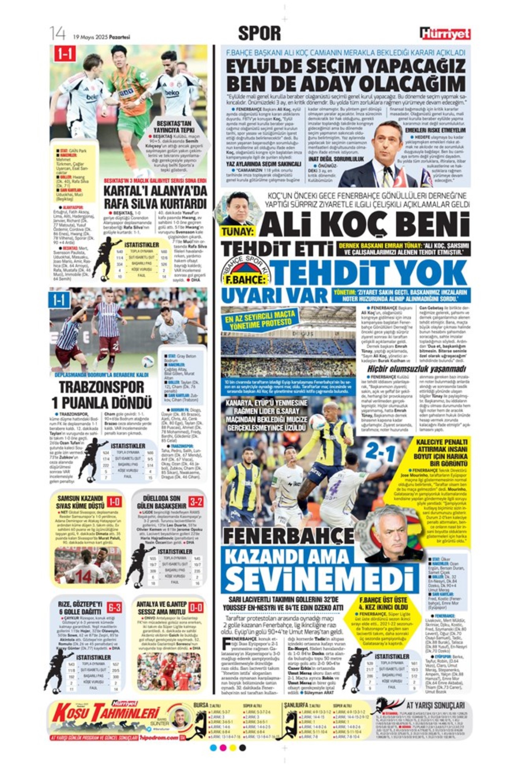 Sporda günün manşetleri... Galatasaray 5.yıldızı taktı: Okan Buruk yeni hedefi açıkladı