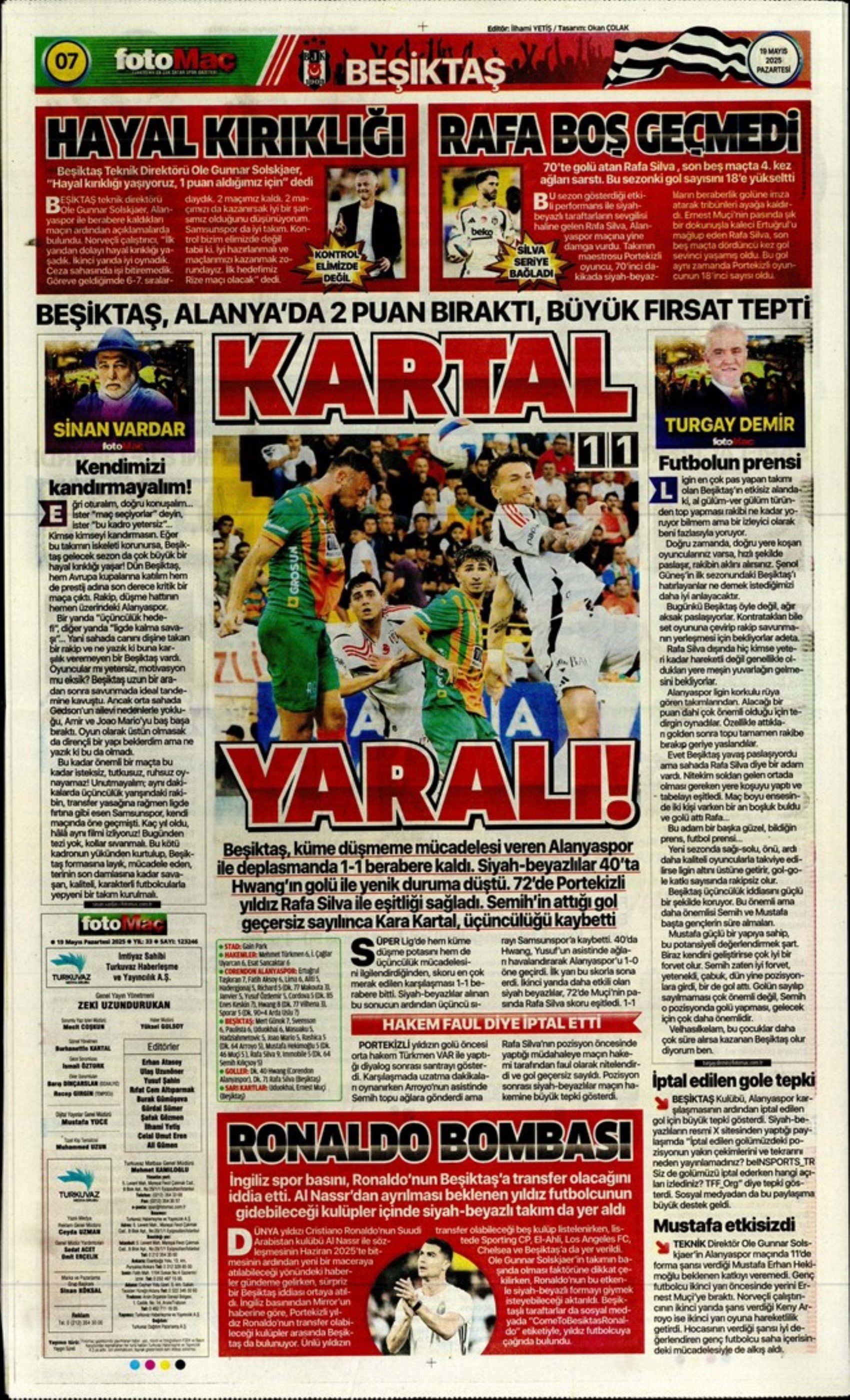 Sporda günün manşetleri... Galatasaray 5.yıldızı taktı: Okan Buruk yeni hedefi açıkladı