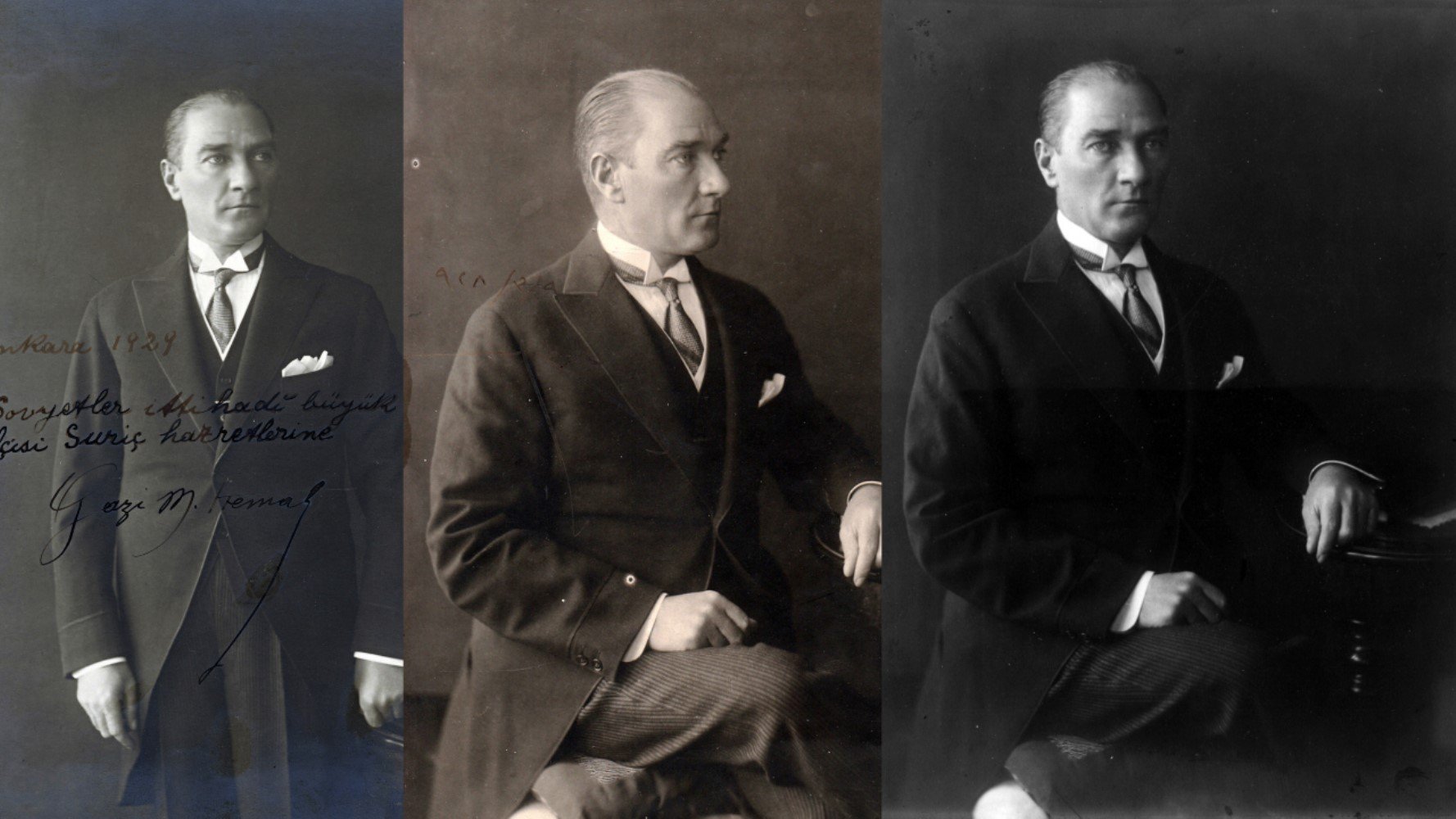 Atatürk’ün 1927’deki seri fotoğraf çekimine ait görüntüleri ortaya çıktı: Bir belgeselde bulundu