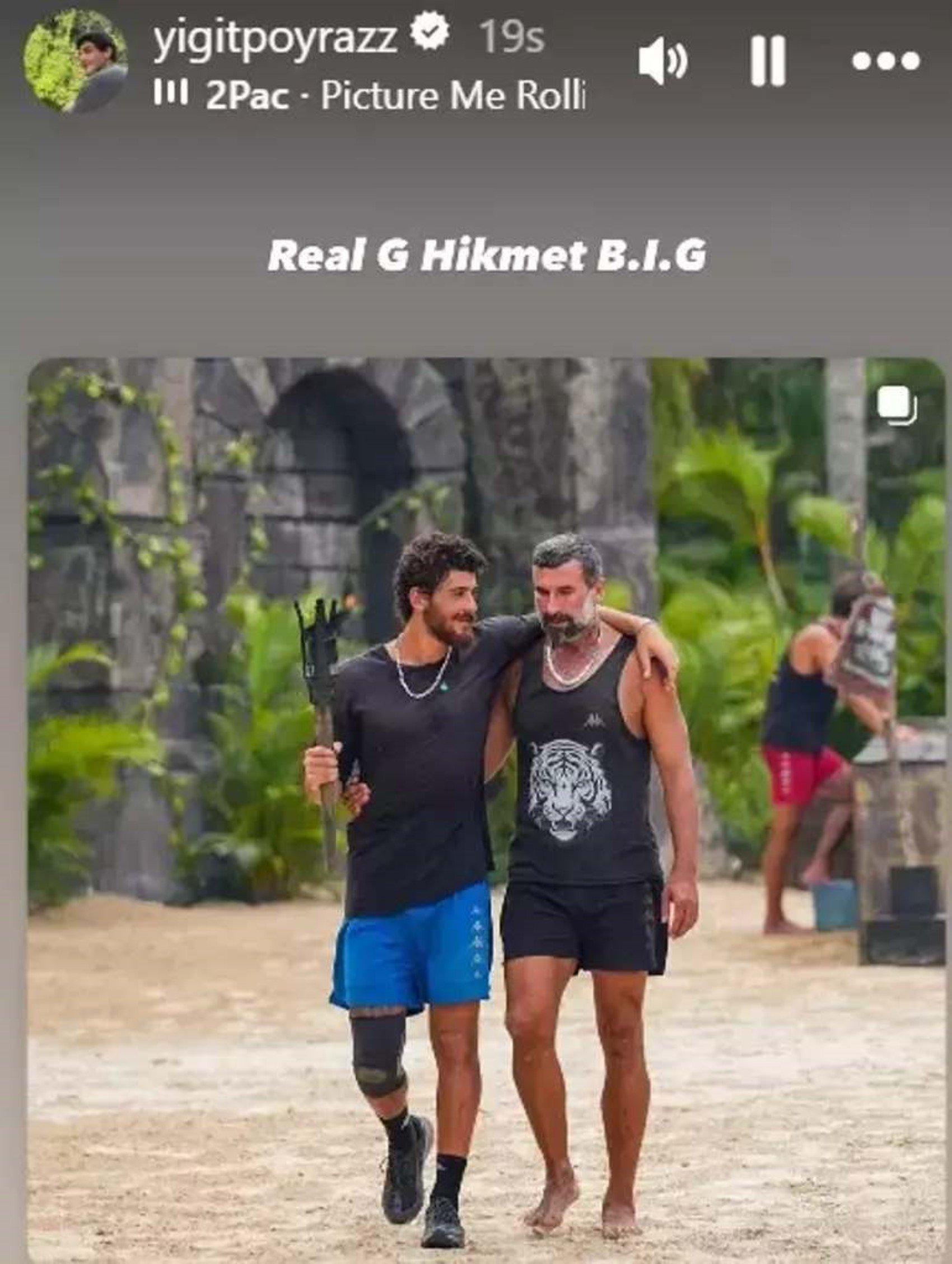 Survivor'a vedası olay olmuştu! Yiğit Poyraz'ın paylaşımında Hikmet Tuğsuz detayı