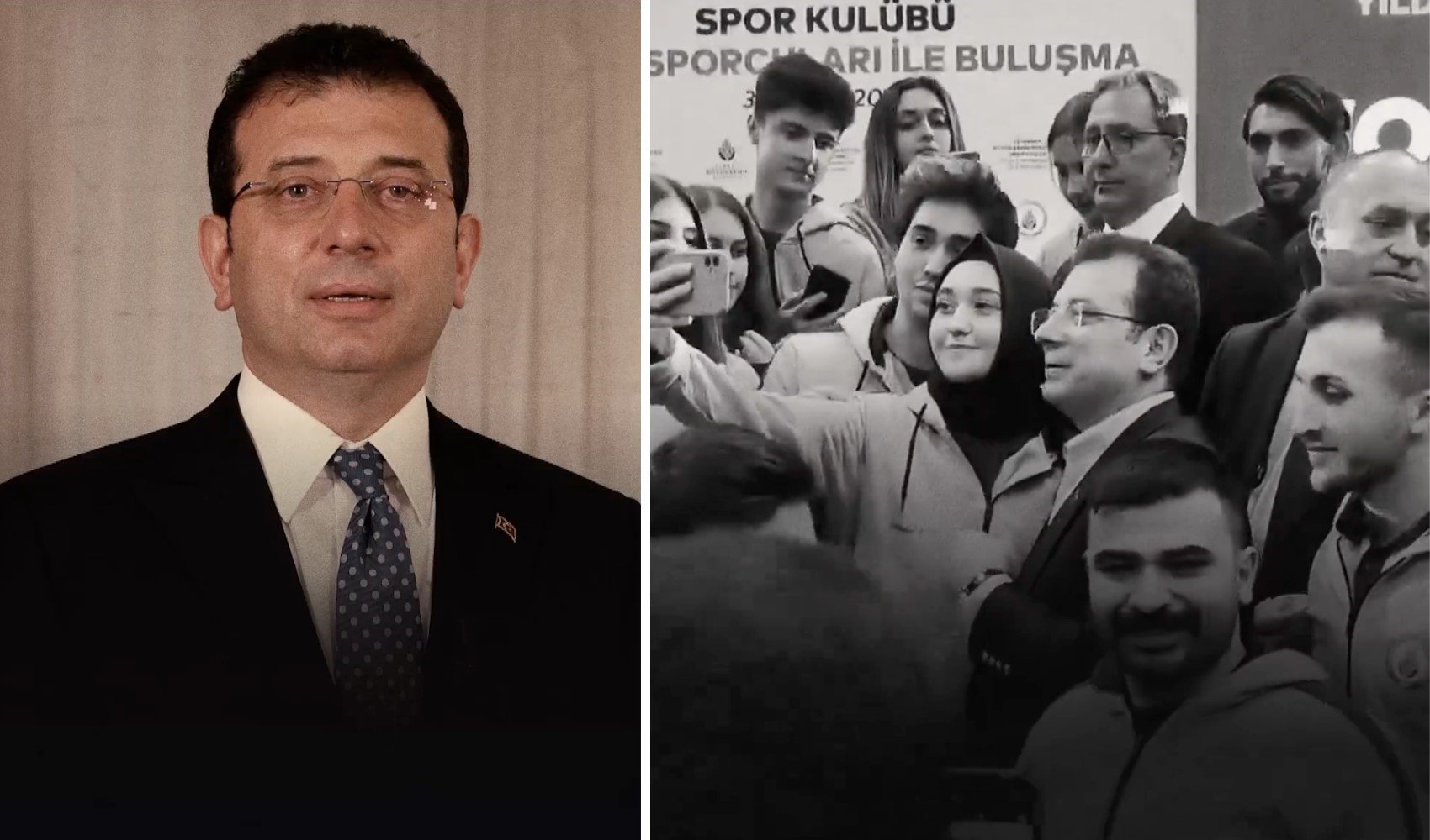 Ekrem İmamoğlu'ndan videolu 19 Mayıs mesajı: Gençliğe Hitabe'yi okudu!