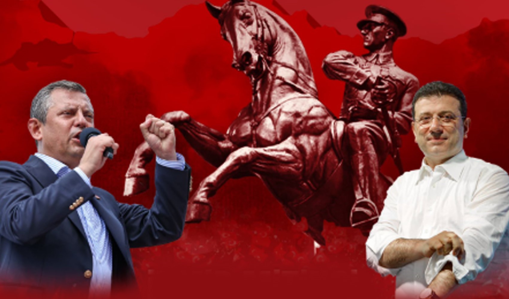 Büyük İzmir Mitingi için yüzbinler Gündoğan'da toplandı: İzmirliler bayraklarıyla geldi