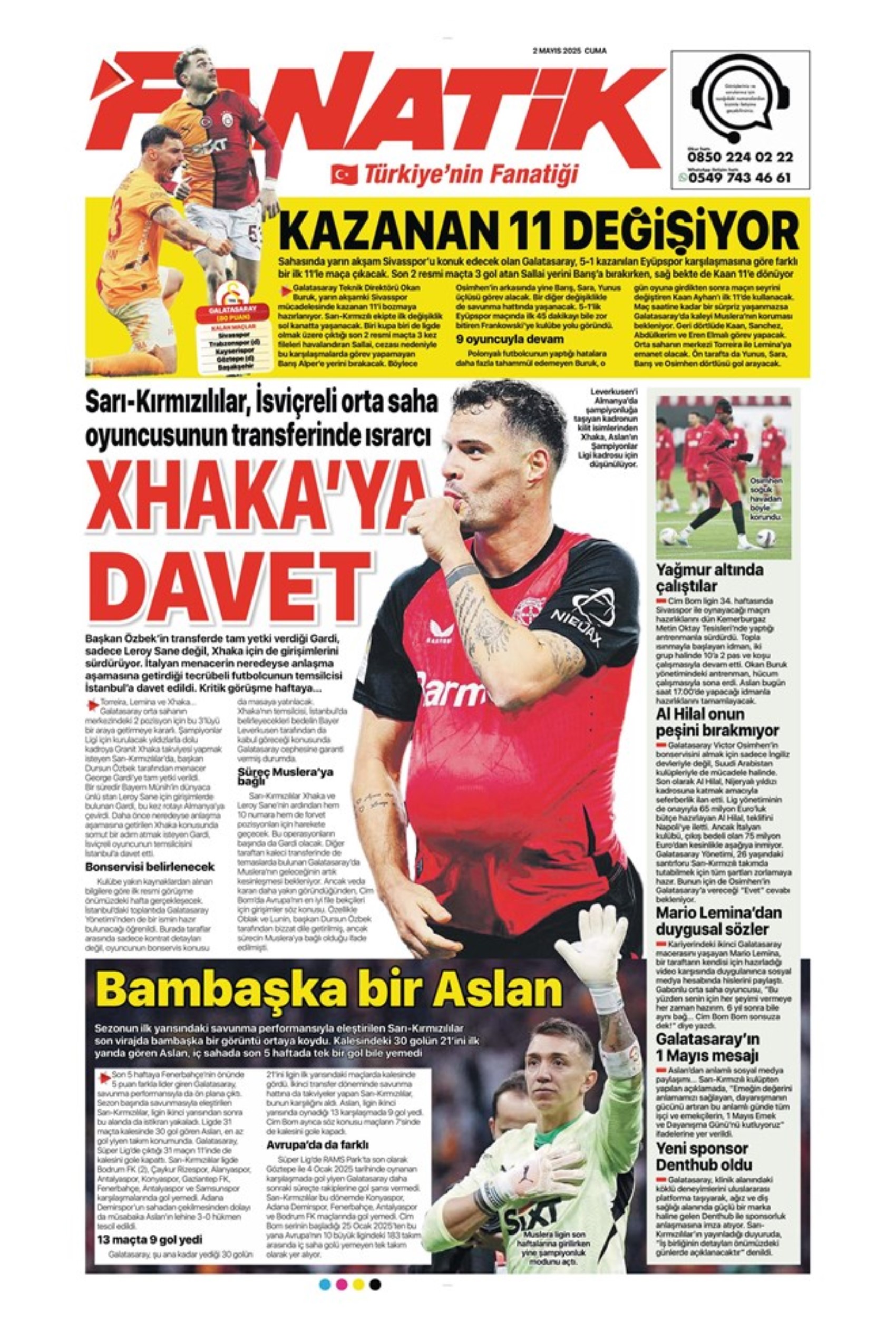 Sporda günün manşetleri... Fenerbahçe'de forvet için iki seçenek var: Aslan City