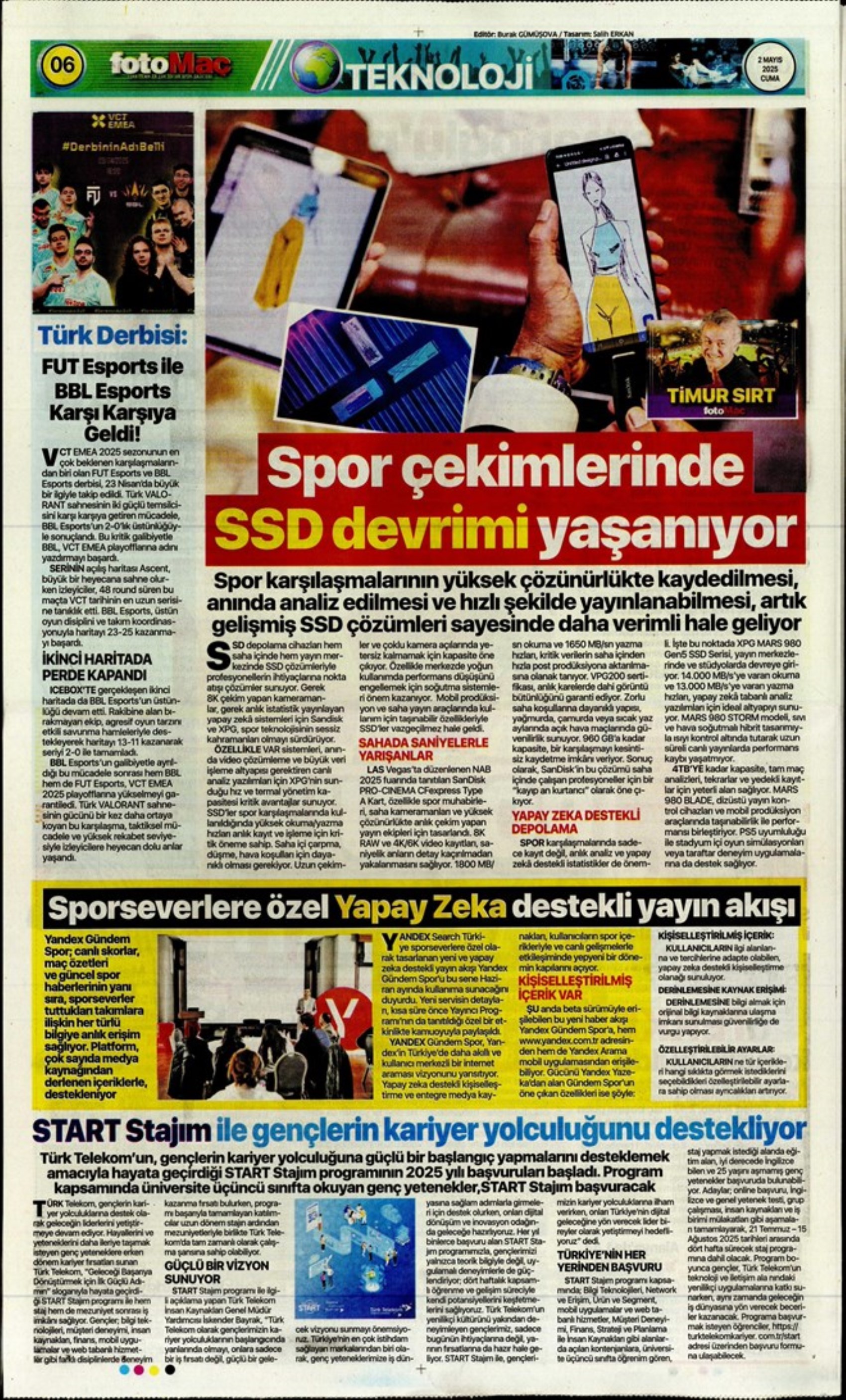 Sporda günün manşetleri... Fenerbahçe'de forvet için iki seçenek var: Aslan City