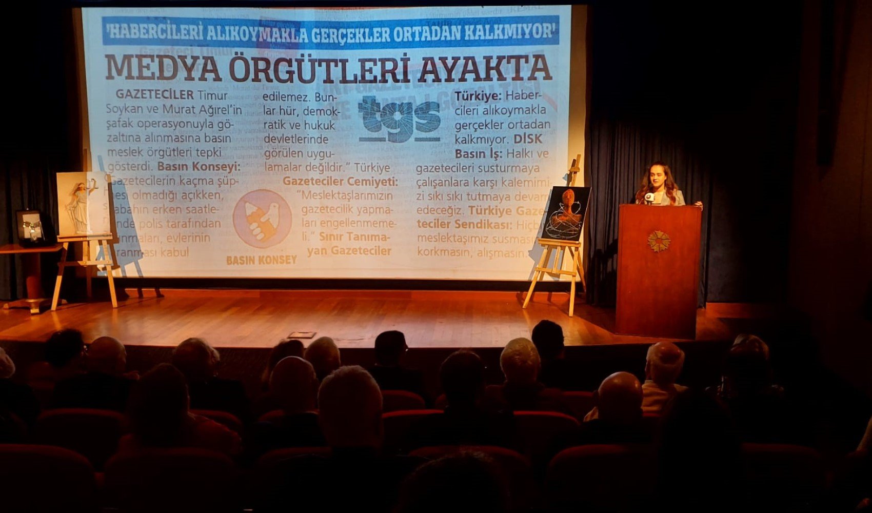 Basın Konseyi Dünya Basın Özgürlüğü ödülü gazetecilere ve gerçek gazeteciliğe verildi