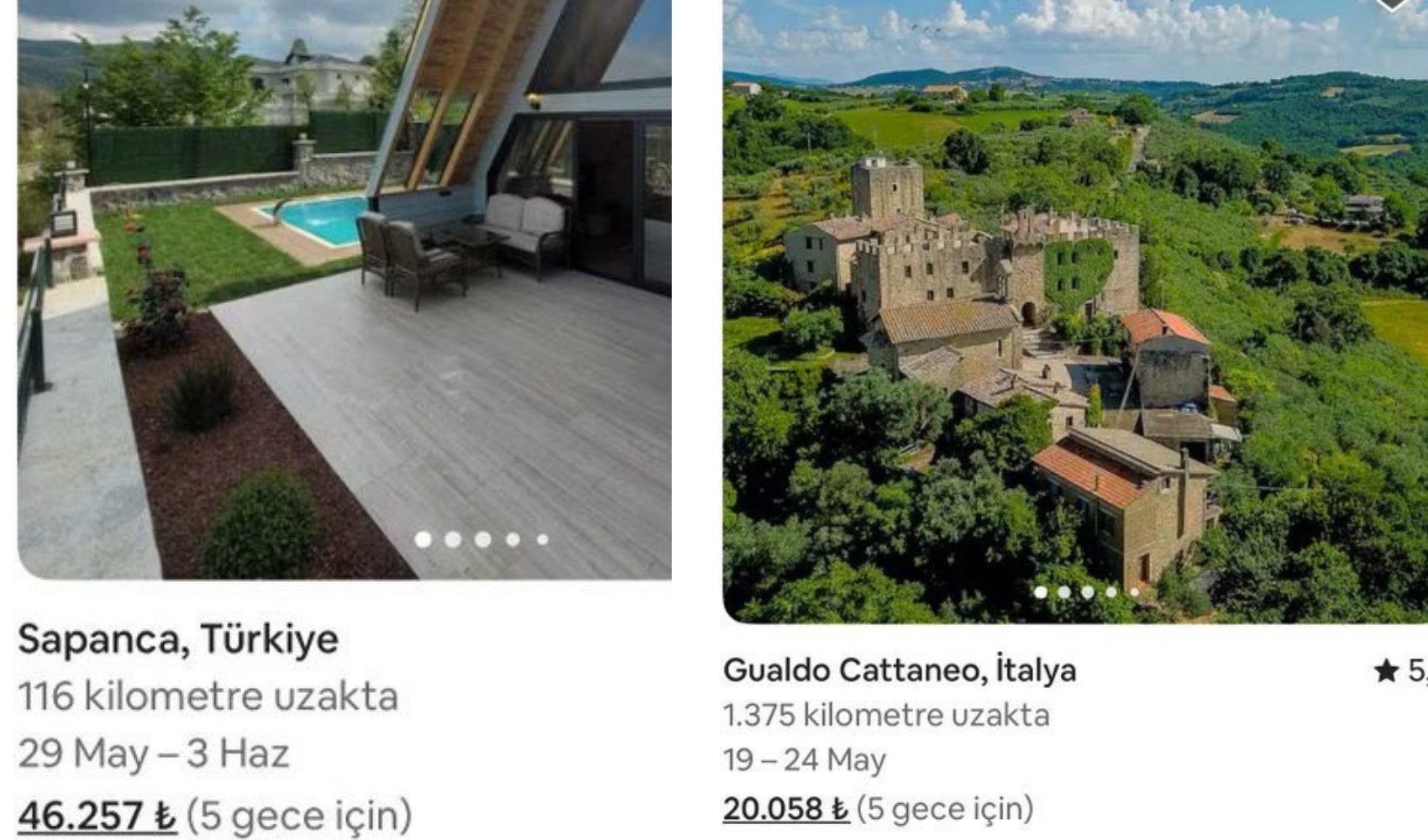 Türkiye’de tatil hayal oldu: Sakarya Bungalovu, İtalya Şatosundan pahalı