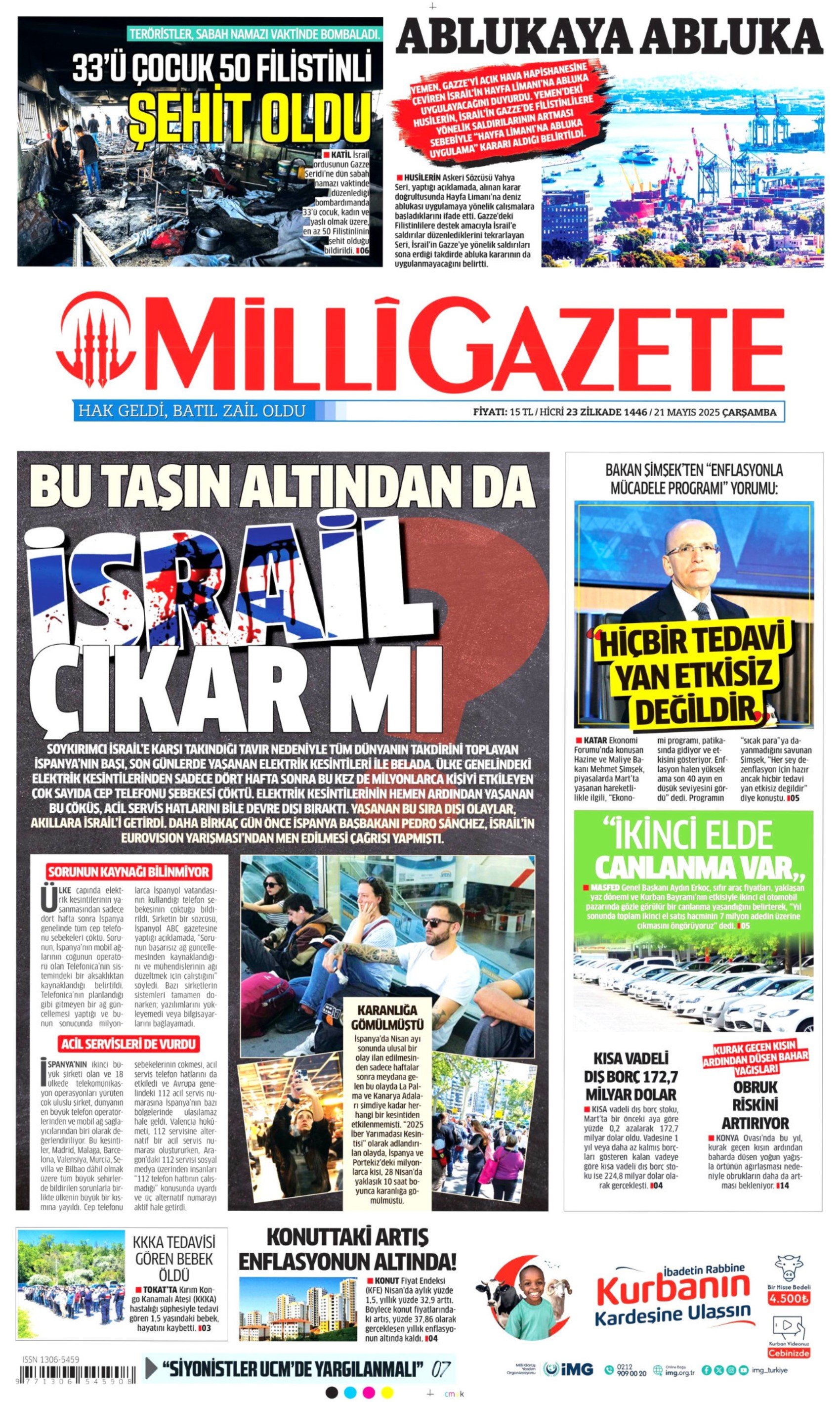 21 Mayıs 2025 gazete manşetleri: Gazeteler, İBB'ye yönelik 3. dalga operasyonunu nasıl gördü?