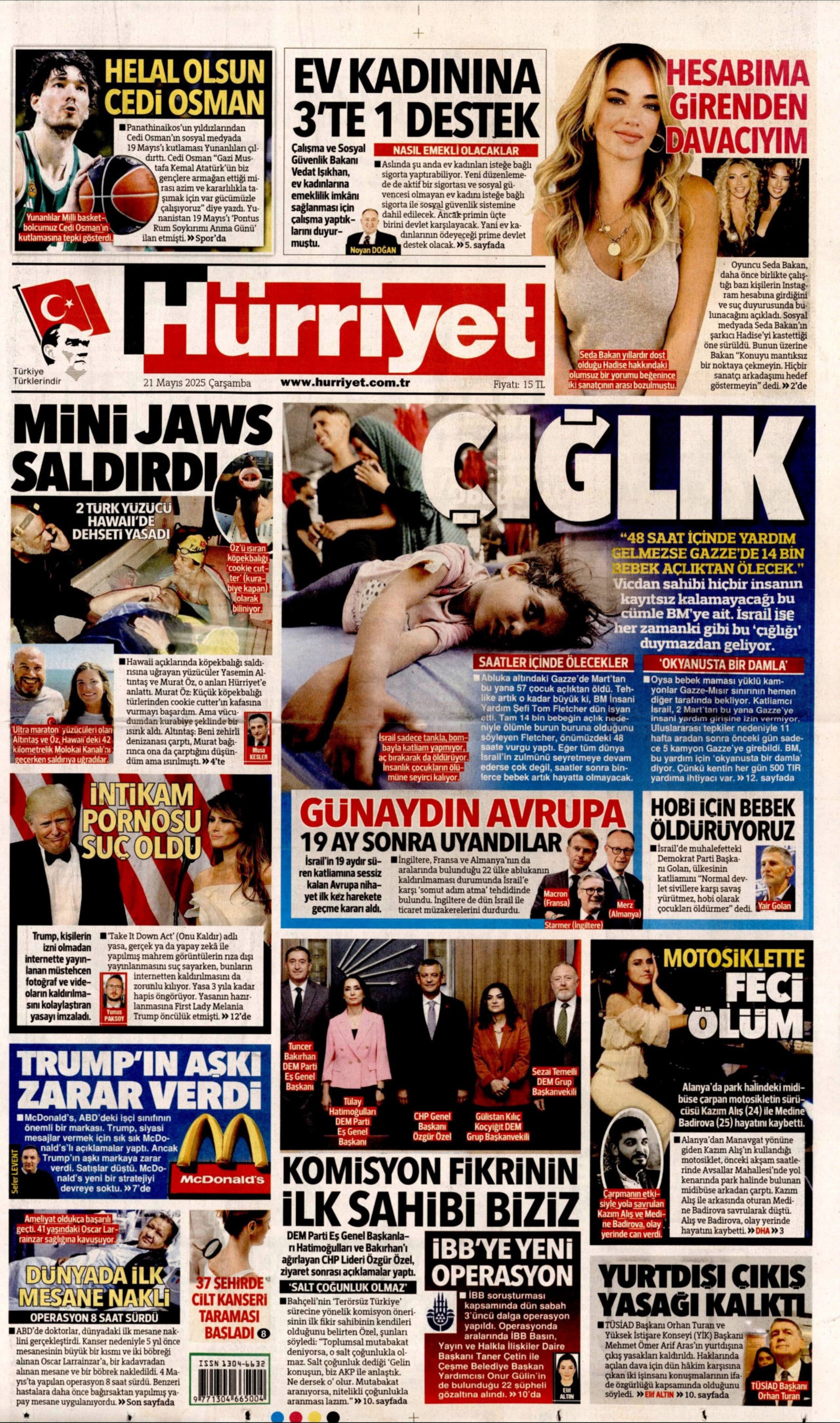 21 Mayıs 2025 gazete manşetleri: Gazeteler, İBB'ye yönelik 3. dalga operasyonunu nasıl gördü?