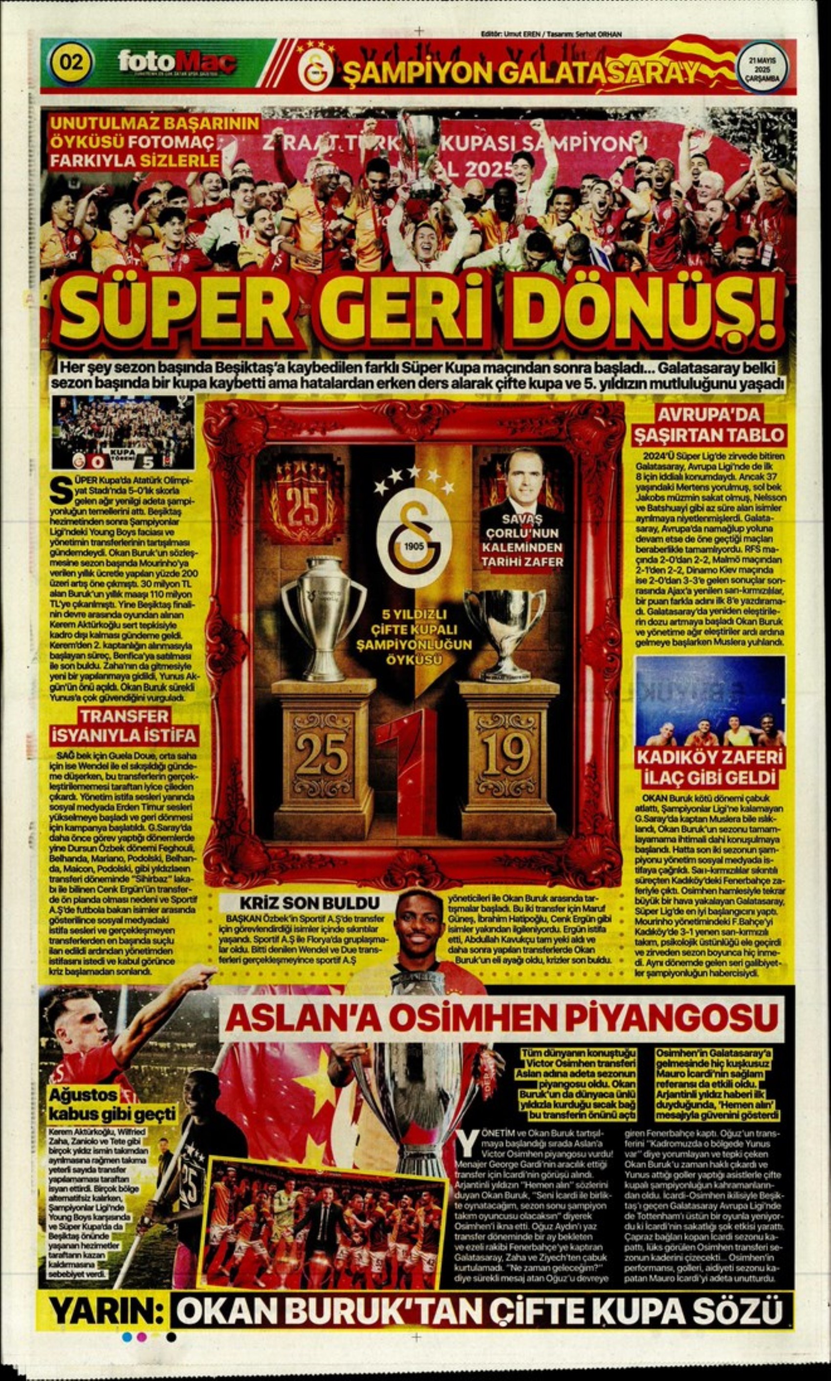 Sporda günün manşetleri... Transferde Leroy Sane yarışı: 10 numaraya De Bruyne