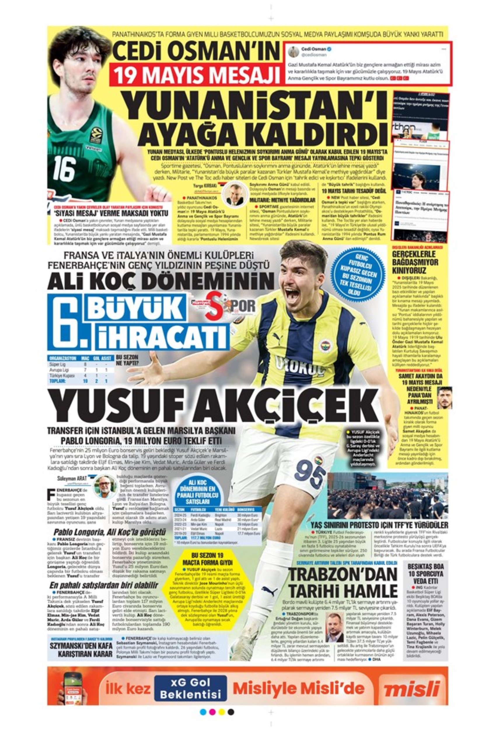 Sporda günün manşetleri... Transferde Leroy Sane yarışı: 10 numaraya De Bruyne