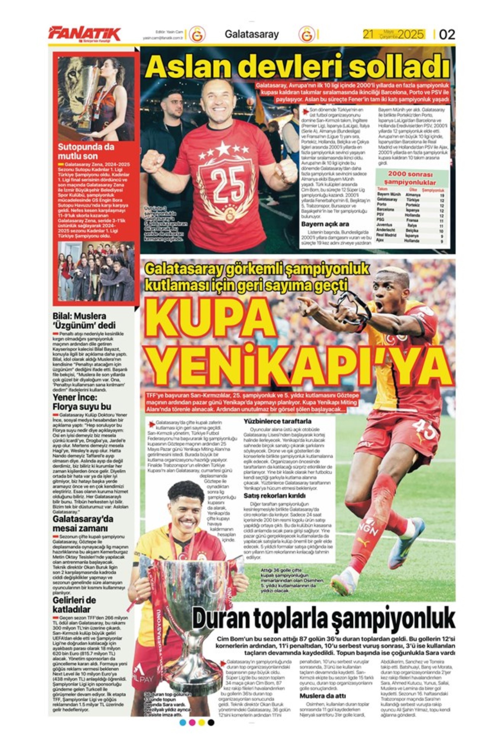 Sporda günün manşetleri... Transferde Leroy Sane yarışı: 10 numaraya De Bruyne