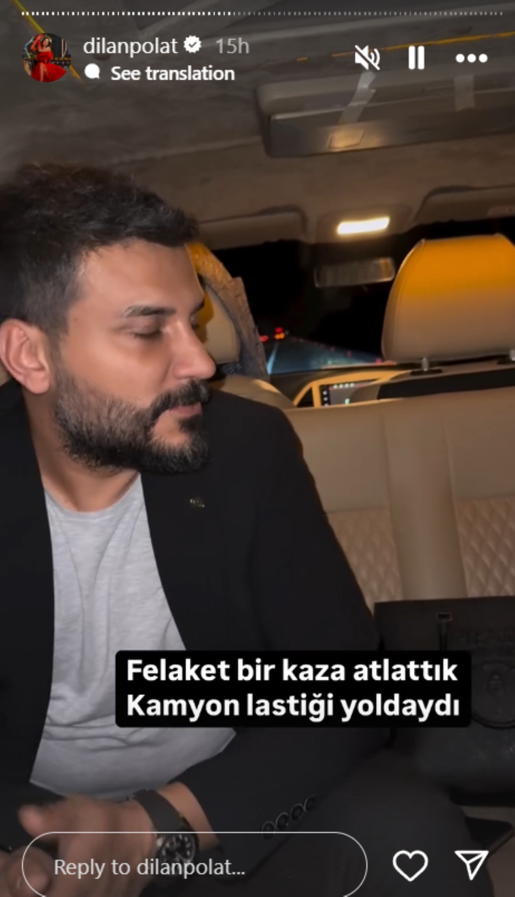 Güzellik merkezi turu kabusa döndü: Polat çifti trafik kazası geçirdi