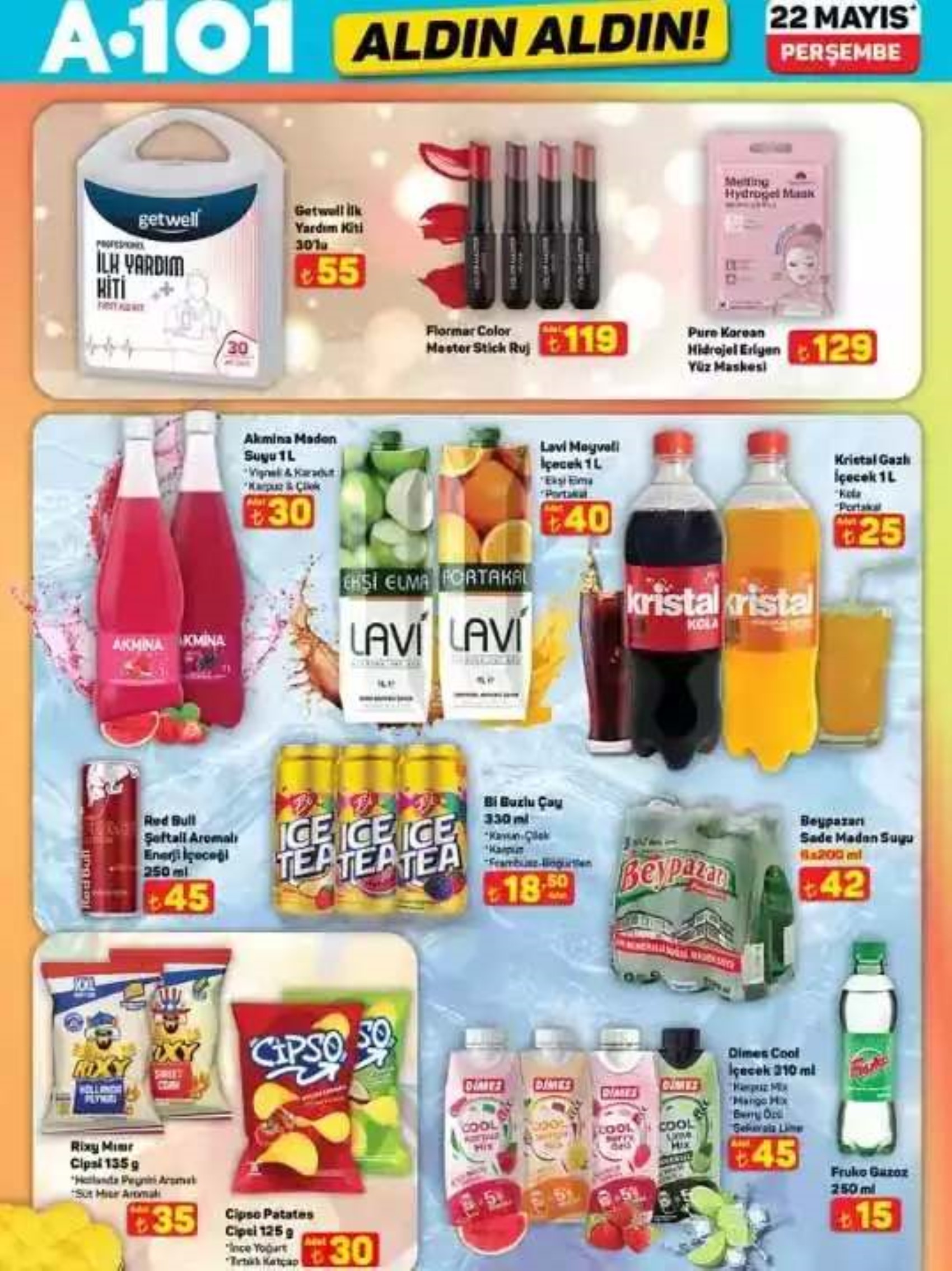 Bugün satışta! A101 Aktüel 22 Mayıs Perşembe kataloğu yayımlandı! Bu hafta A101'e neler geliyor? Hangi ürünler indirimde?