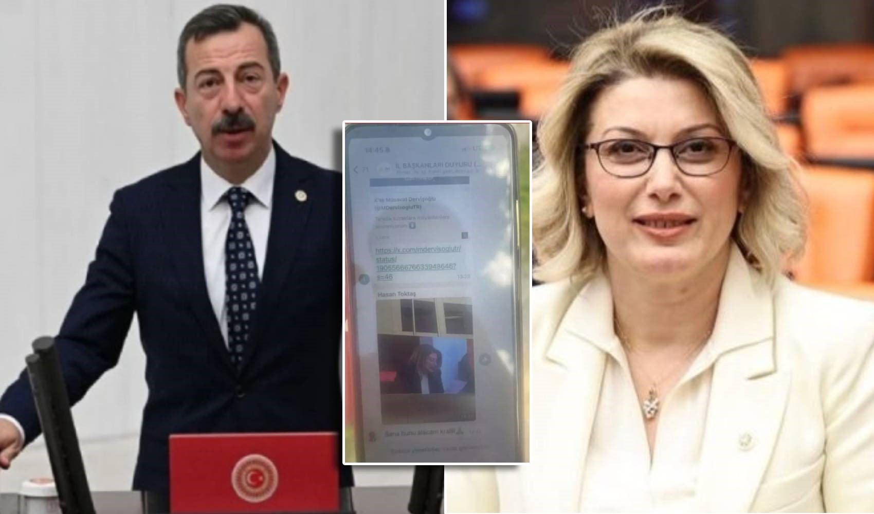 WhatsApp grubunda CHP'li vekil hakkında skandal mesaj WhatsApp grubunda CHP'li vekil hakkında skandal mesaj