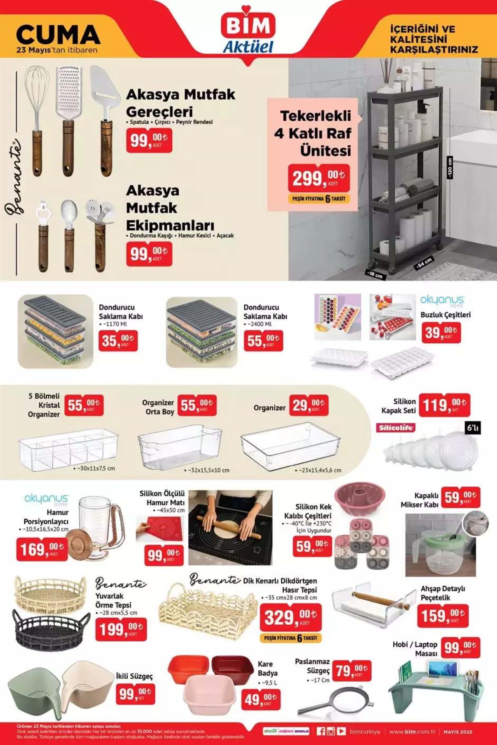 Bugün satışta! BİM 23 Mayıs Cuma Aktüel kataloğu yayımlandı! Bu hafta hangi ürünler satışa çıkacak? Akıllı bileklik, cep telefonu, bluetooth hoparlör...