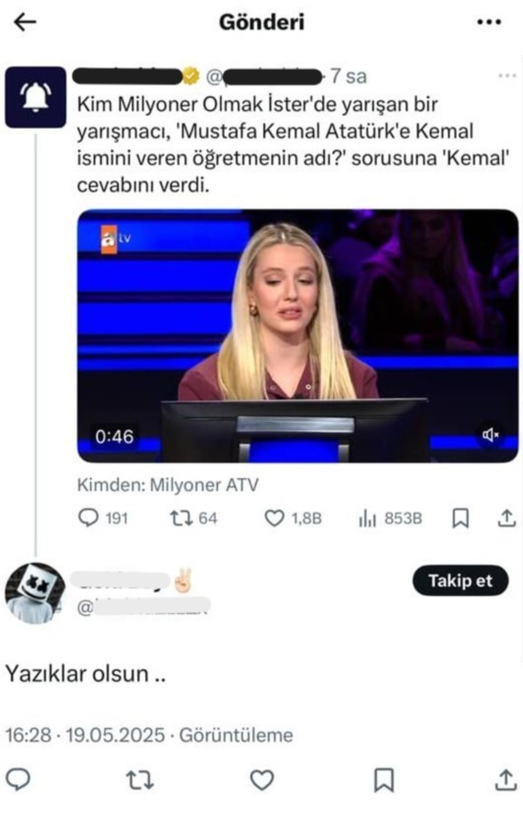 Atatürk'ün ismini hatırlamadığı için linç edilen kadın konuştu: Kimse sorgulayamaz