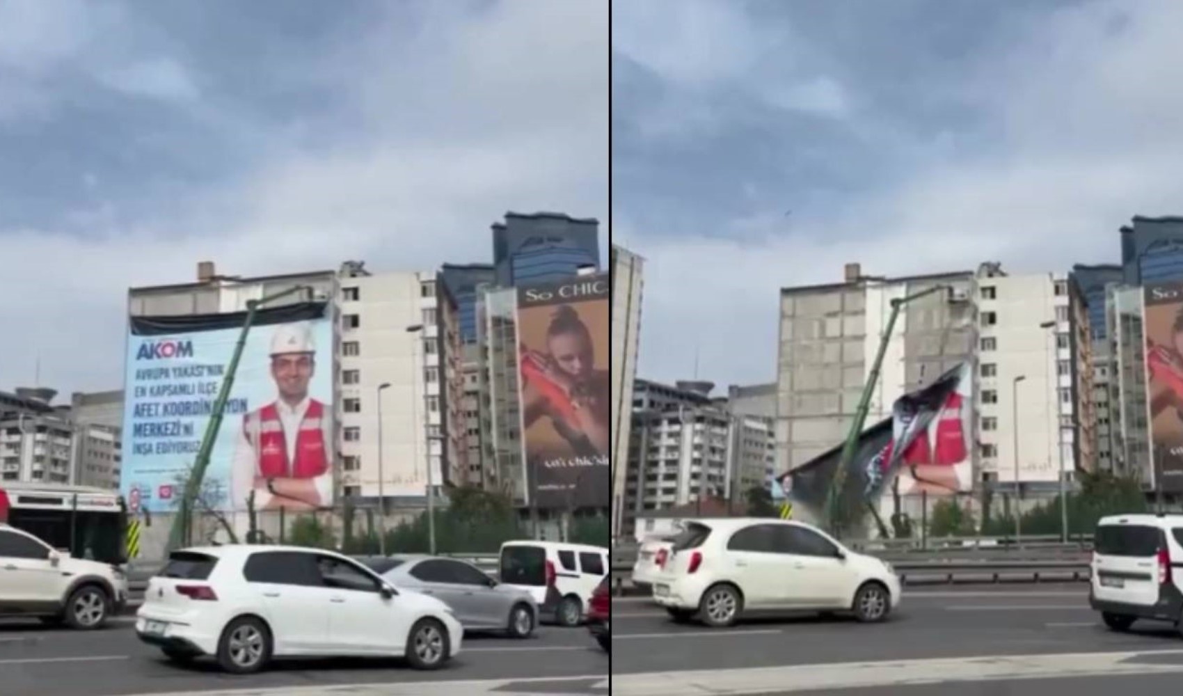 Savcılıktan yazı gelmişti! Afişler jet hızıyla indirildi