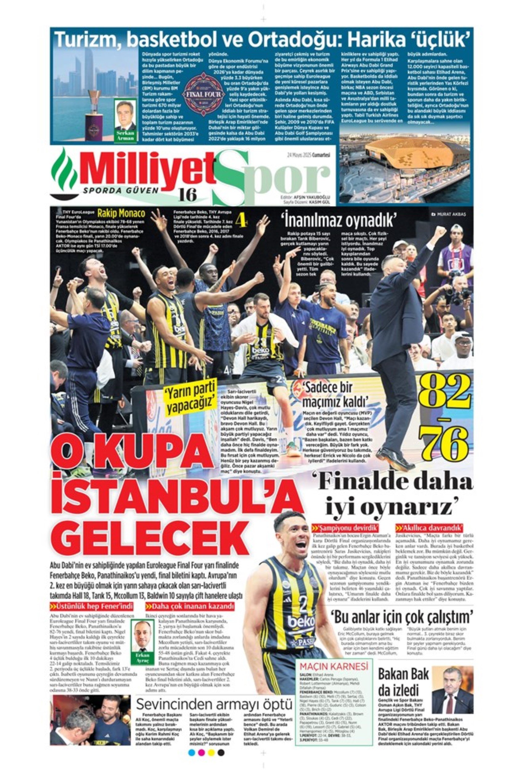 Sporda günün manşetleri: Aziz Yıldırım- Ali Koç zirvesinden öne çıkanlar! Adaylık bilmecesi