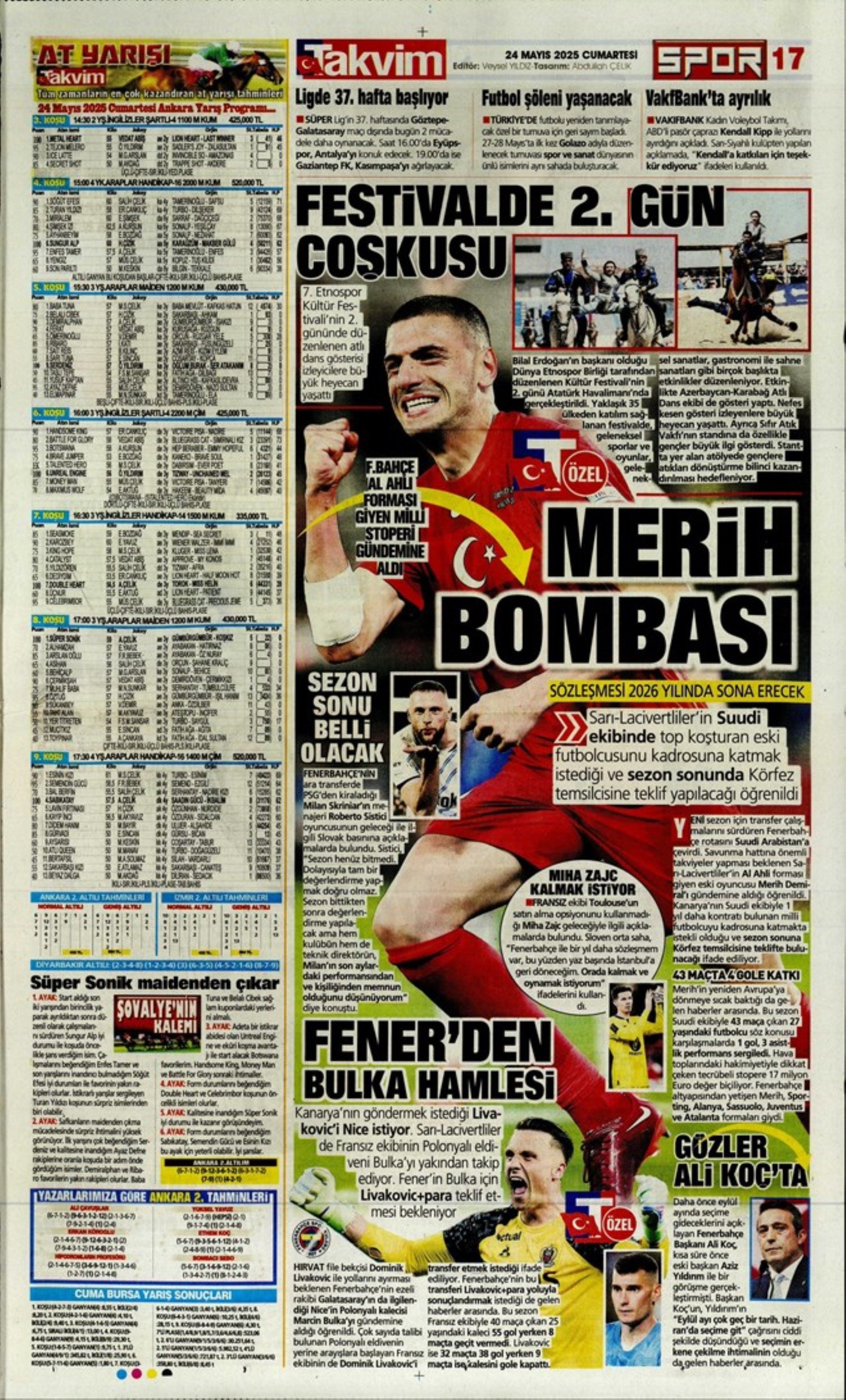 Sporda günün manşetleri: Aziz Yıldırım- Ali Koç zirvesinden öne çıkanlar! Adaylık bilmecesi