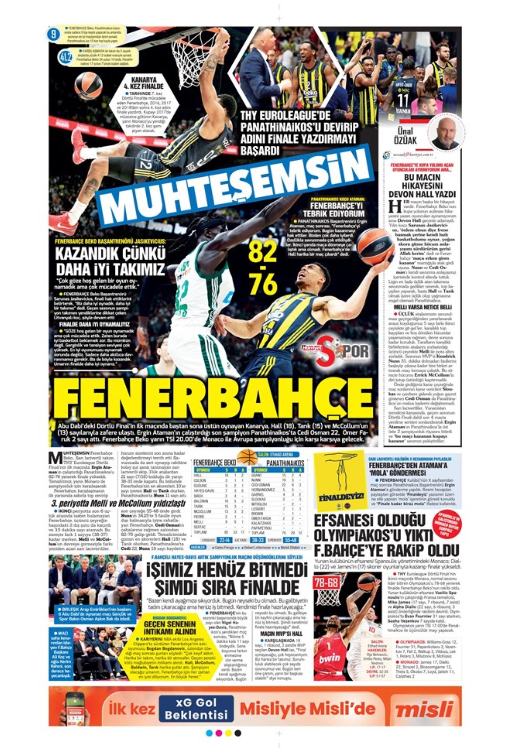 Sporda günün manşetleri: Aziz Yıldırım- Ali Koç zirvesinden öne çıkanlar! Adaylık bilmecesi