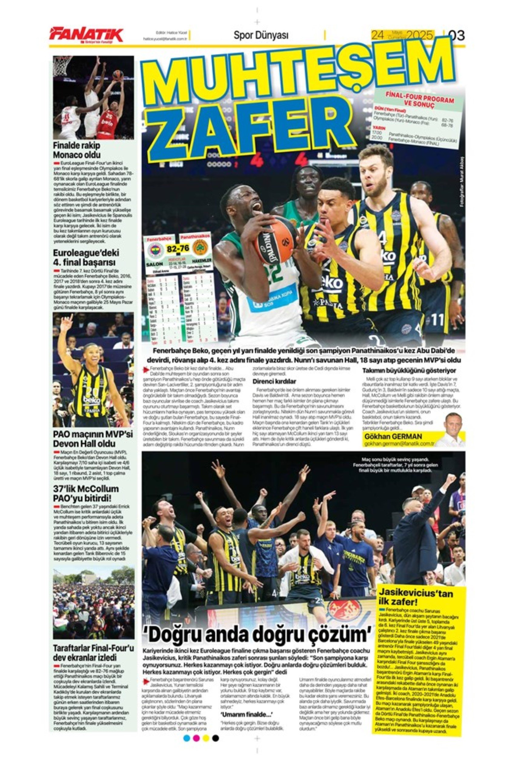 Sporda günün manşetleri: Aziz Yıldırım- Ali Koç zirvesinden öne çıkanlar! Adaylık bilmecesi