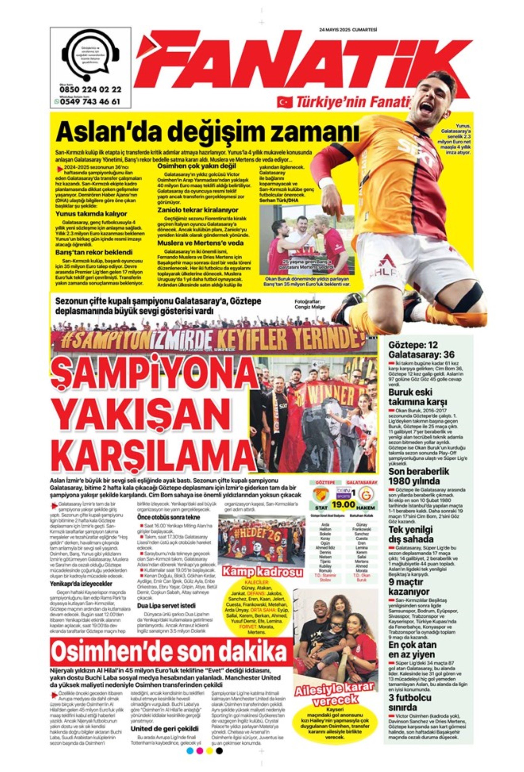 Sporda günün manşetleri: Aziz Yıldırım- Ali Koç zirvesinden öne çıkanlar! Adaylık bilmecesi