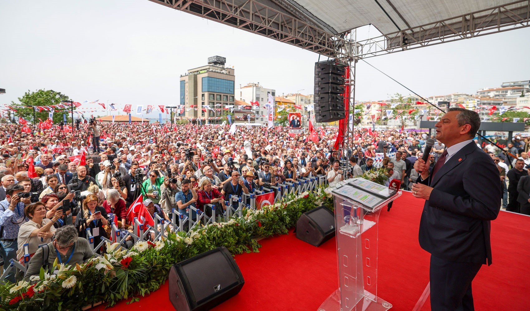 CHP'nin Bursa mitingi öncesi bir engel daha! TMSF reddetti
