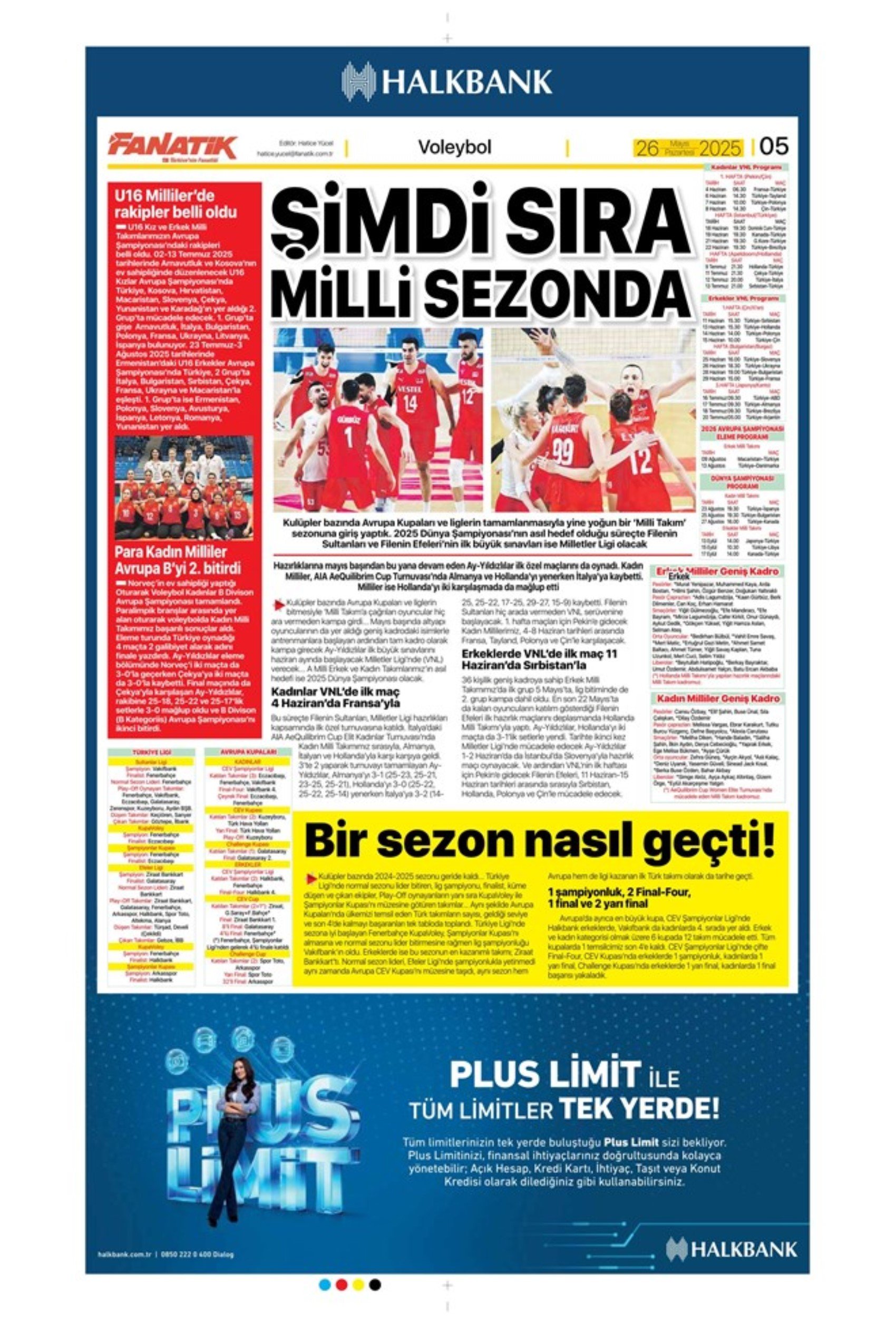 Sporda günün manşetleri: Fenerbahçe ve Galatasaray'da şampiyonluk coşkusu