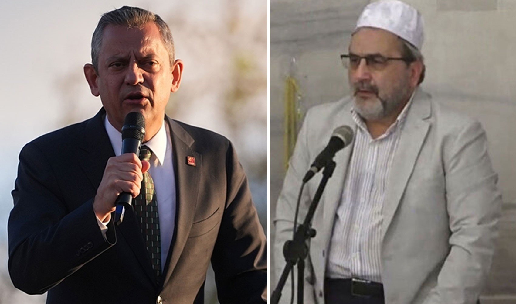 Eski Çatalca müftüsü Özgür Özel'i tehdit etti: 'Sana tokadı ben atacağım, bekle'