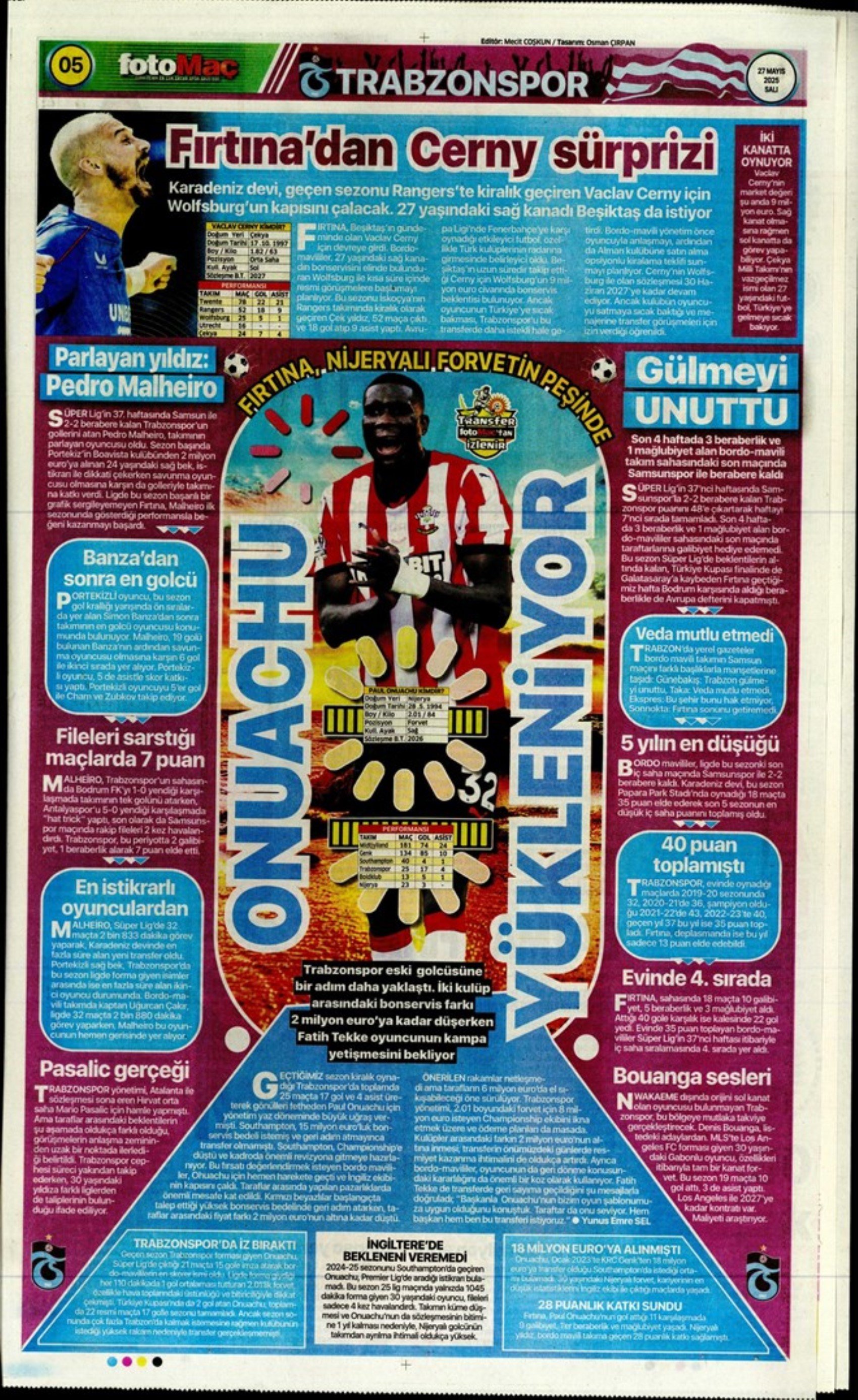 Sporda günün manşetleri: 'Mourinho galiba gidici'