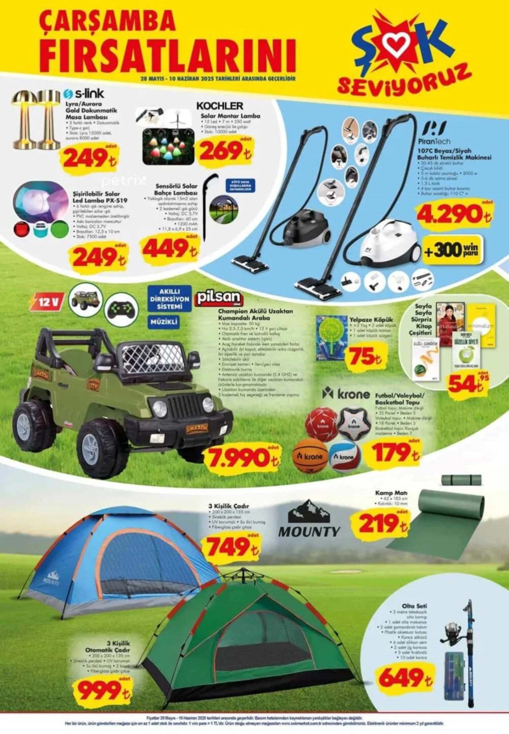 Bugün satışta! ŞOK market 28 Mayıs aktüel kataloğu yayımlandı! Bu hafta ŞOK marketlere neler geliyor? Hangi ürünler indirimde?
