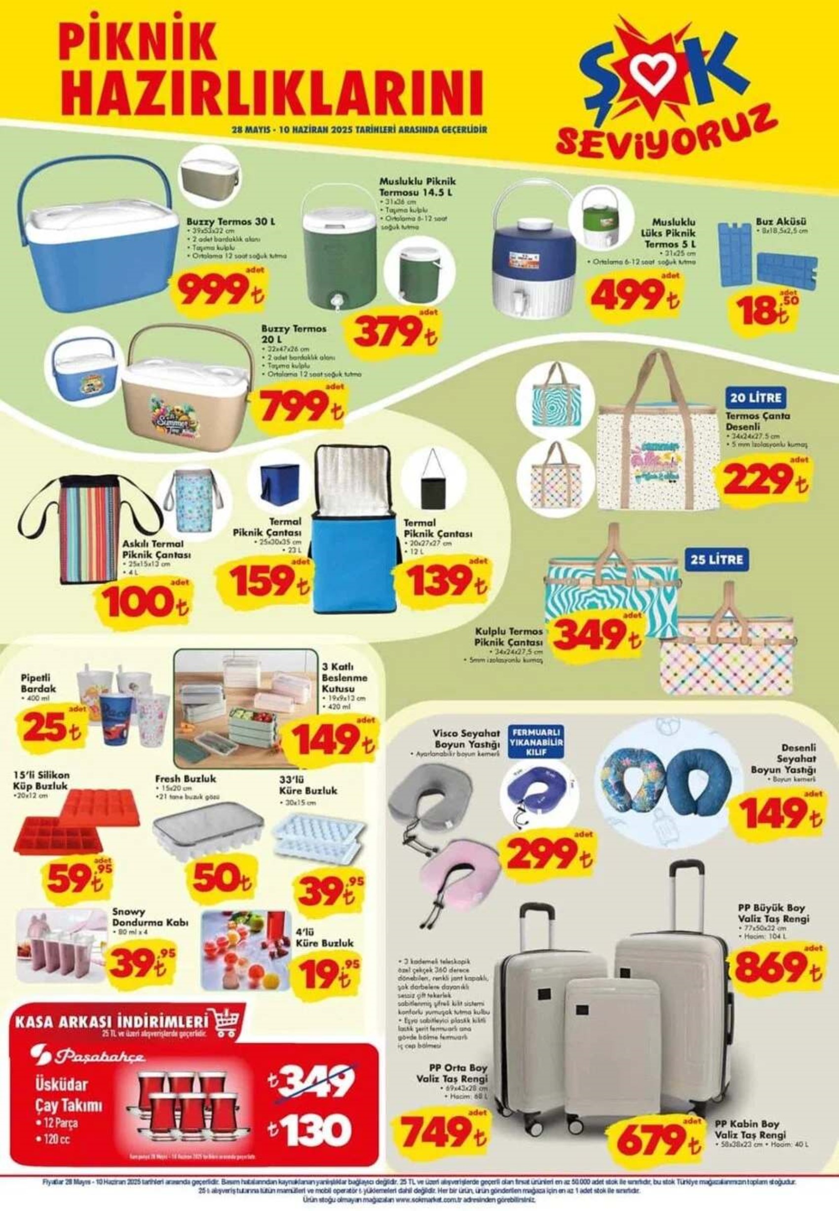 Bugün satışta! ŞOK market 28 Mayıs aktüel kataloğu yayımlandı! Bu hafta ŞOK marketlere neler geliyor? Hangi ürünler indirimde?