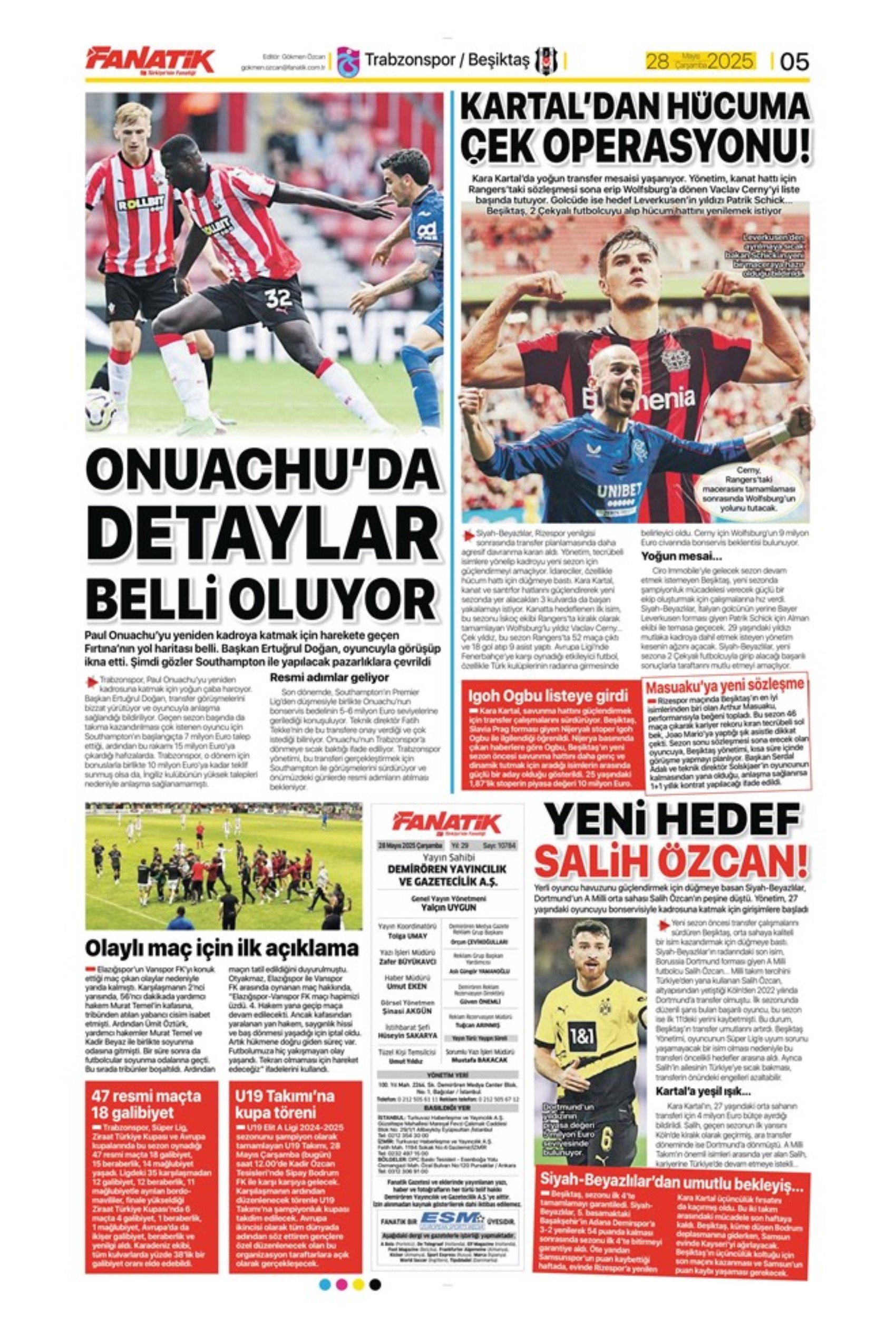 Sporda günün manşetleri... Osimhen'den Galatasaray'a kötü haber: İmzayı attı
