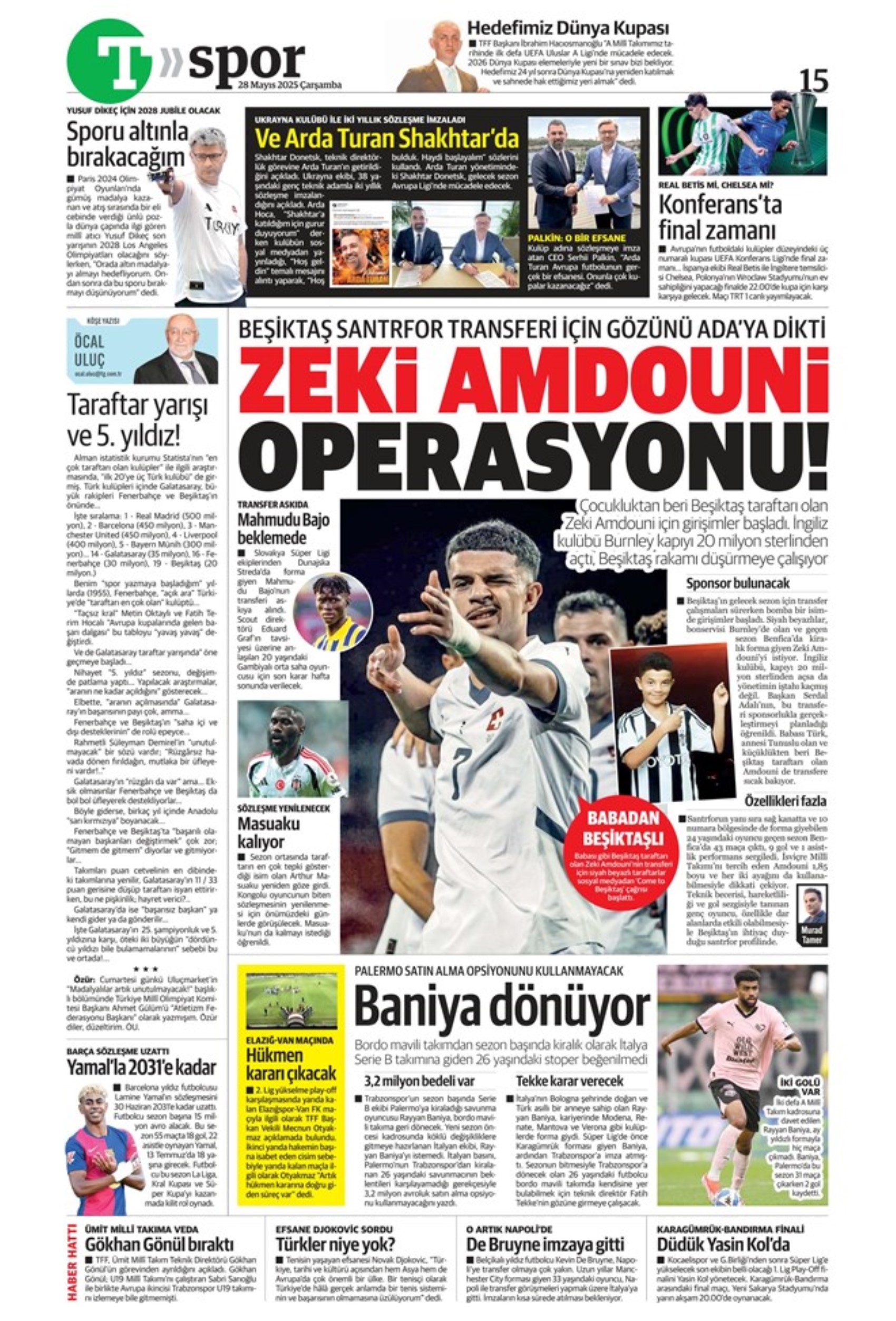 Sporda günün manşetleri... Osimhen'den Galatasaray'a kötü haber: İmzayı attı