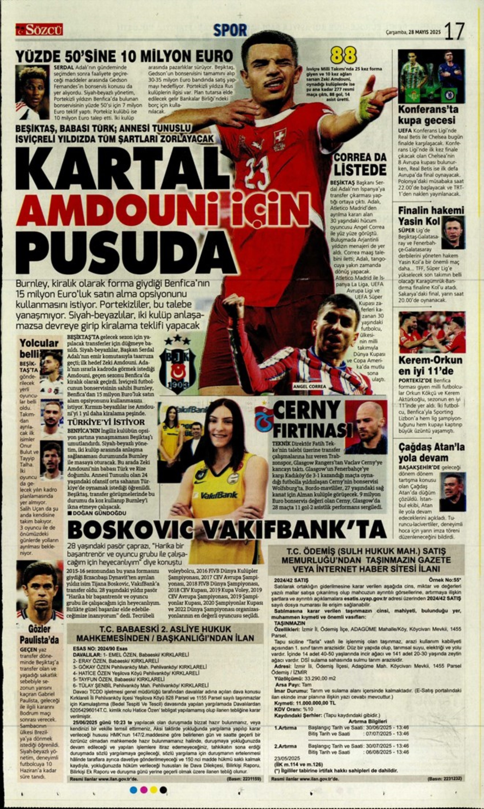 Sporda günün manşetleri... Osimhen'den Galatasaray'a kötü haber: İmzayı attı