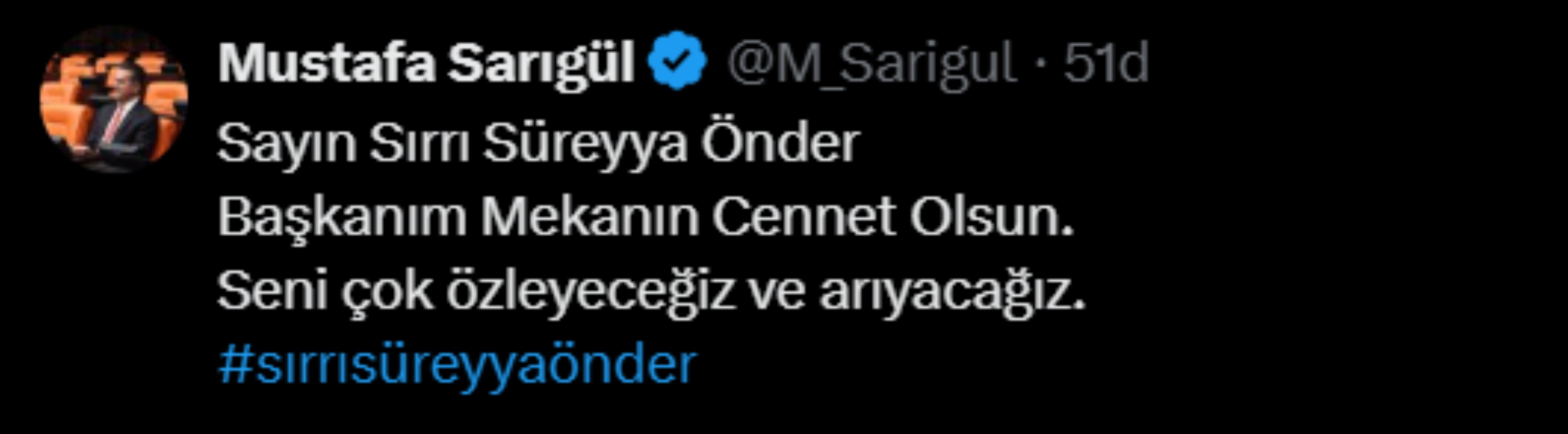 Sırrı Süreyya Önder için taziye mesajları