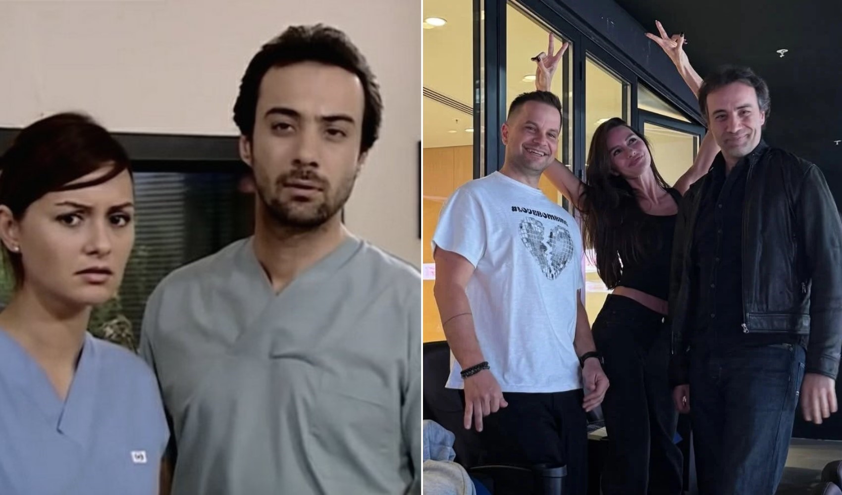 'Doktorlar' dizisinin eski oyuncuları yıllar sonra buluştu
