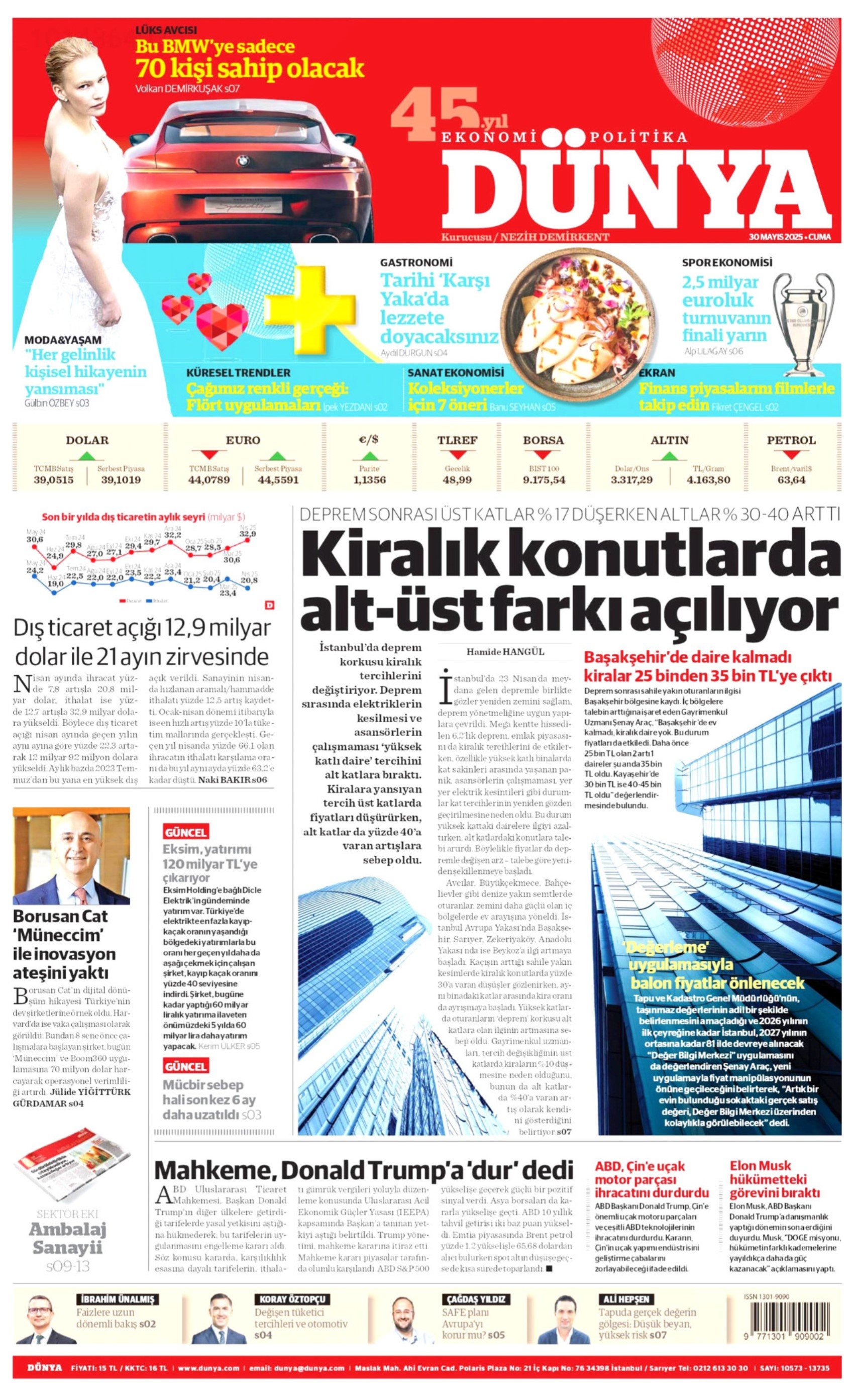 30 Mayıs gazete manşetleri: İktidar medyasının gündeminde yeni anayasa var