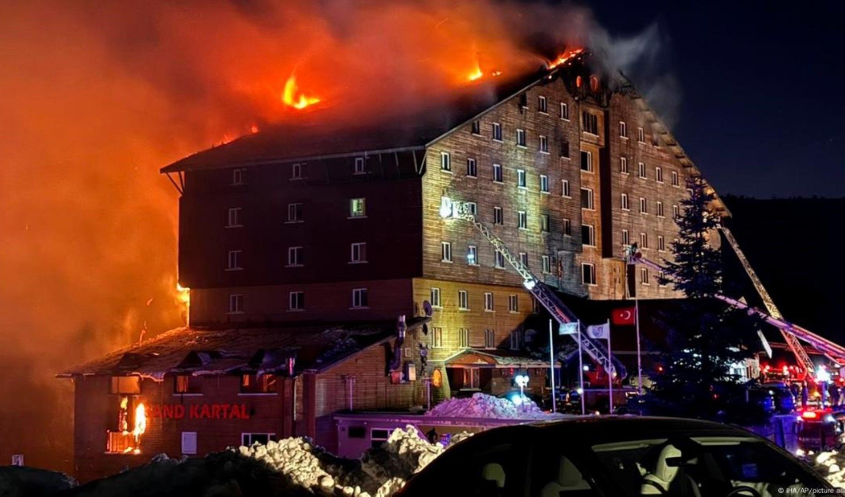 Kartalkaya otel yangını iddianamesi kabul edildi