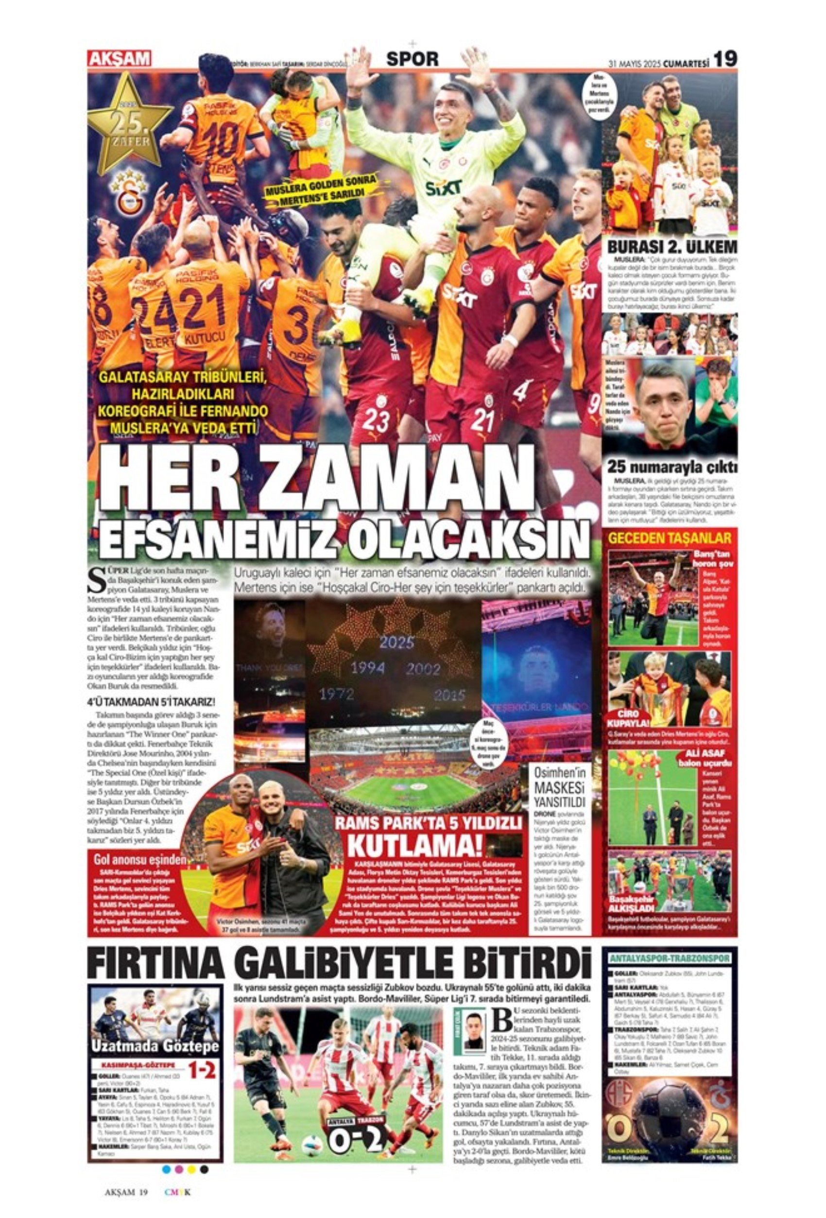 Sporda günün manşetleri... Fenerbahçe'de görülmemiş operasyon: Yıldırım için imza