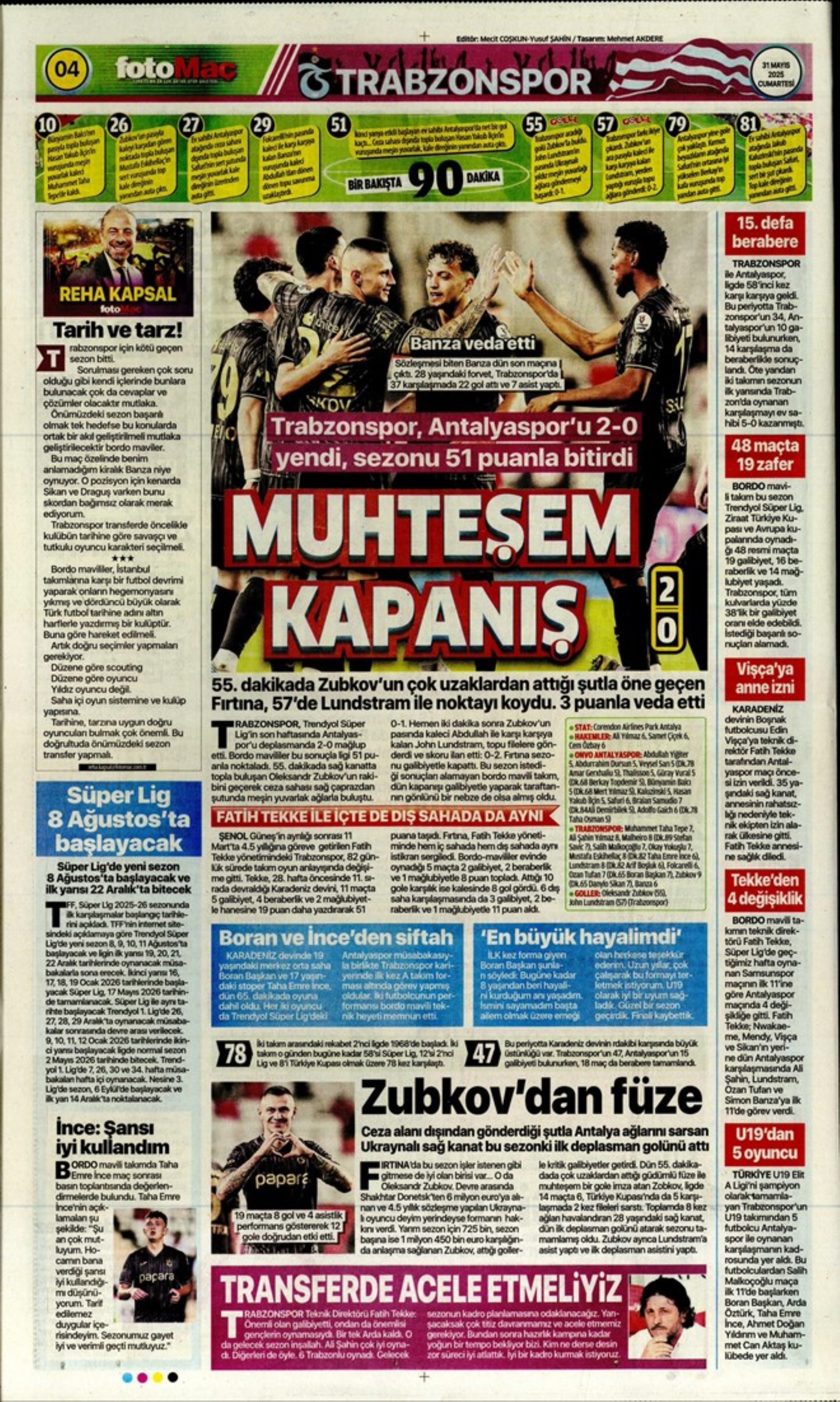 Sporda günün manşetleri... Fenerbahçe'de görülmemiş operasyon: Yıldırım için imza