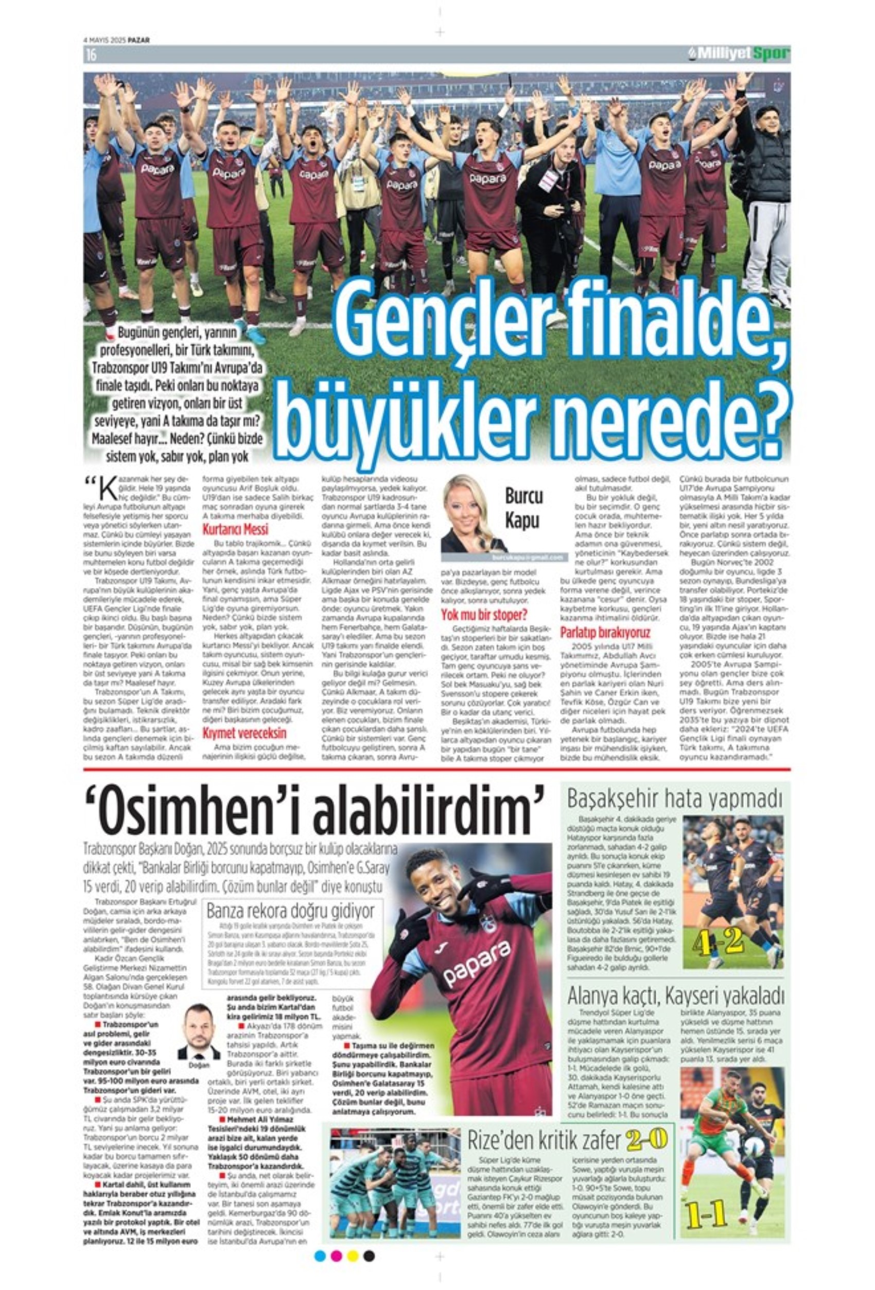 Galatasaray 5. yıldıza koşuyor... Rekor adam Osimhen: Kadıköy'de son dans