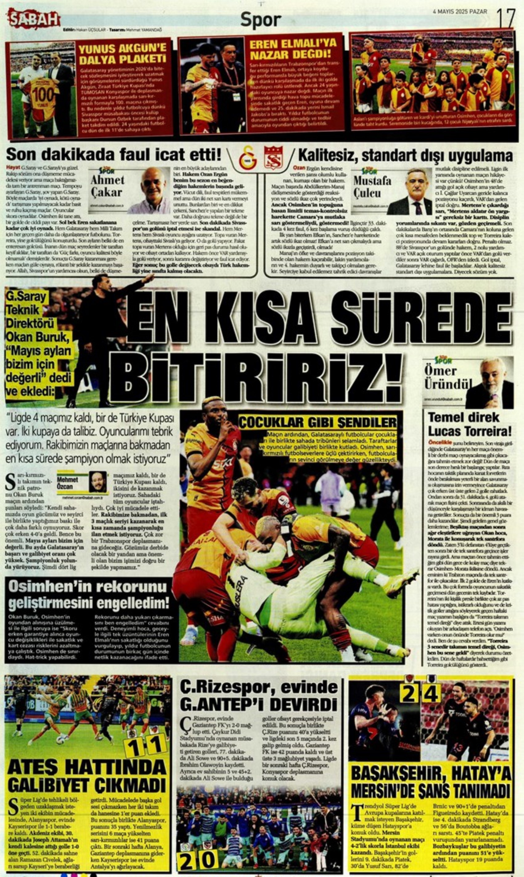 Galatasaray 5. yıldıza koşuyor... Rekor adam Osimhen: Kadıköy'de son dans